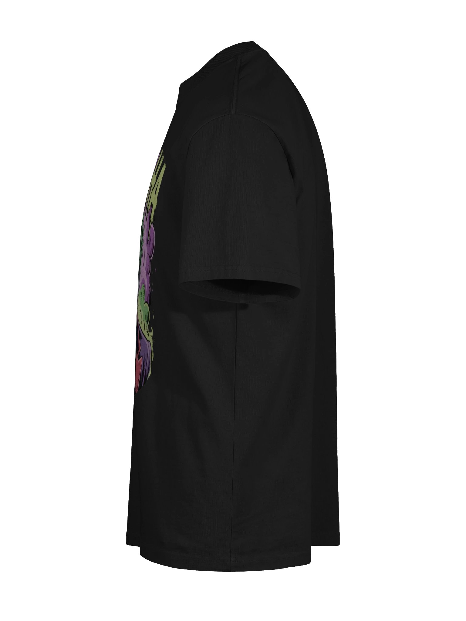 Eternal Echoes: The Joker's Phantom Cackle Oversized Faded T-Shirt product image (10)