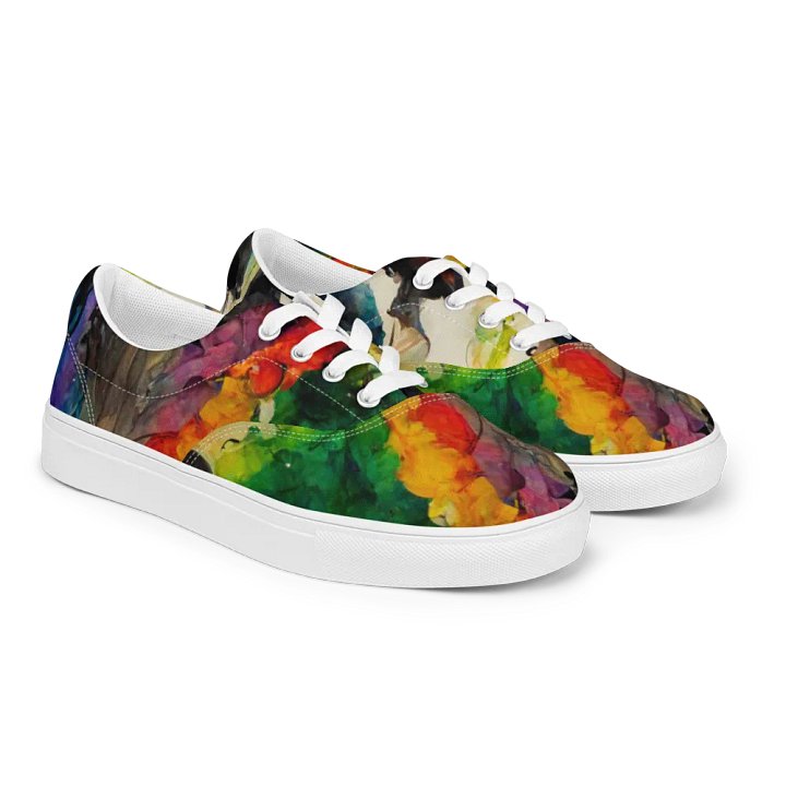 Dreamlike Mushroom Men's Canvas Shoes product image (2)