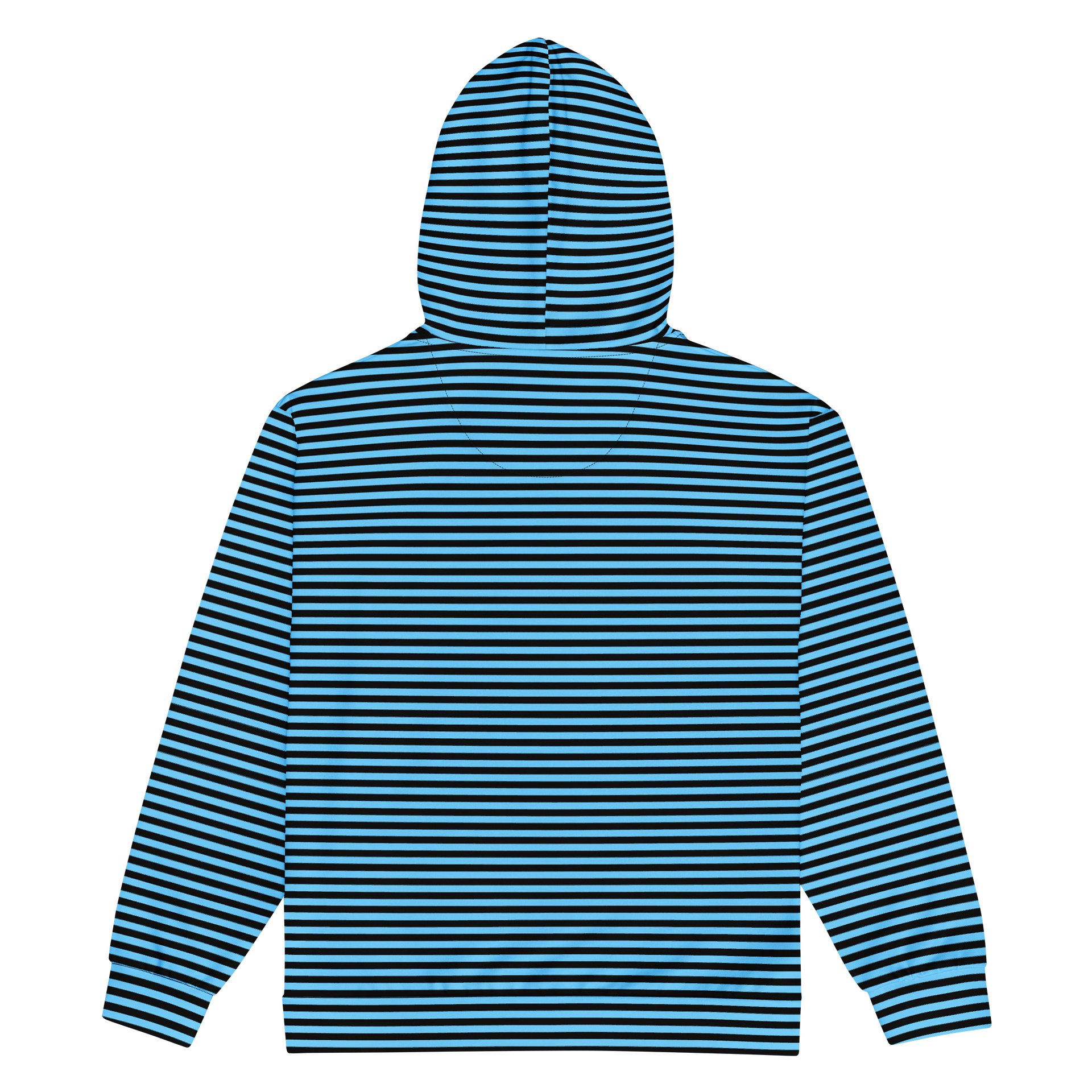 Blaque and Blue Stripped Hoodie product image (2)