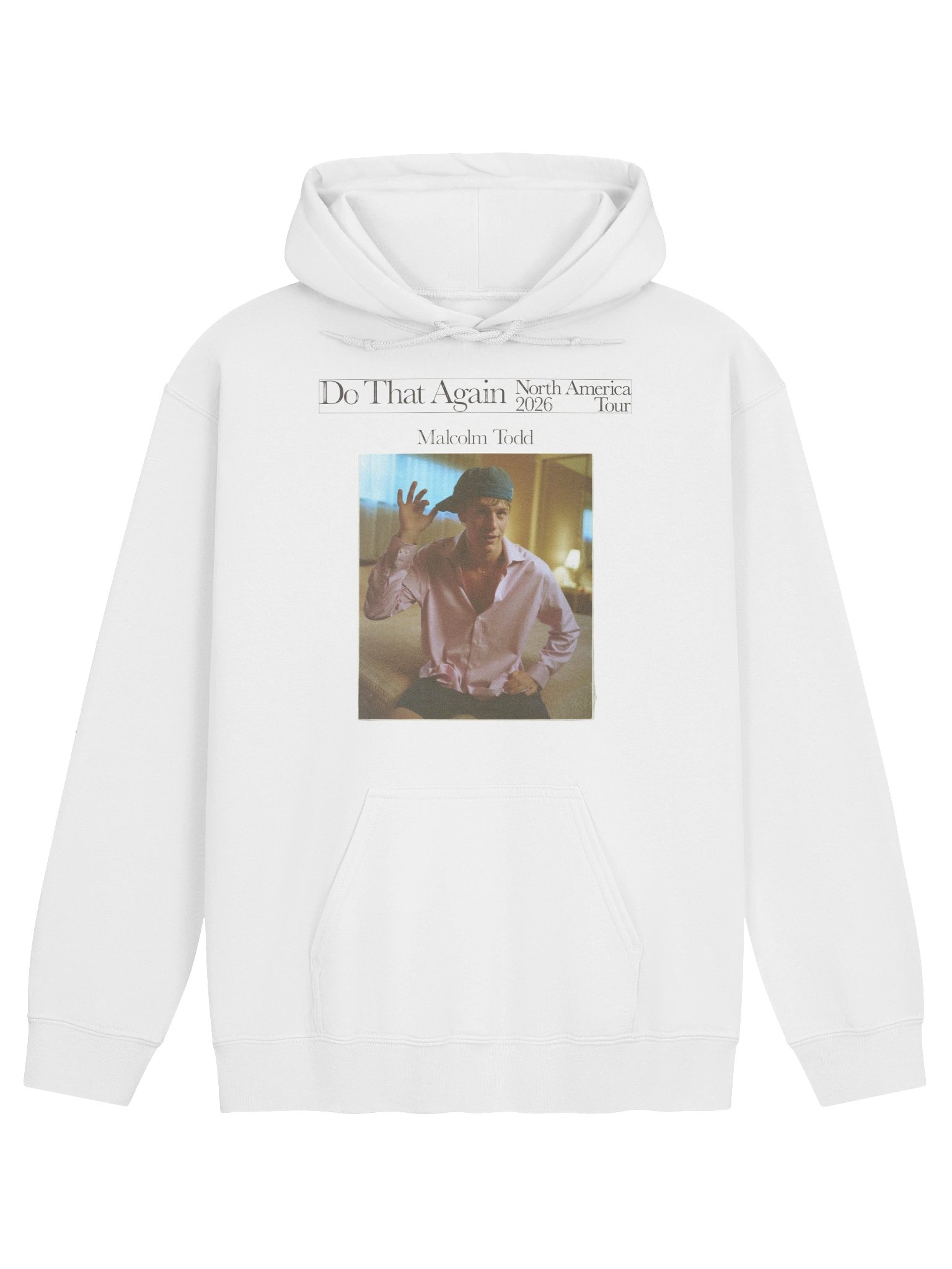 Malcolm Todd Do That Again Tour 2026 Merch Hoodie product image (1)