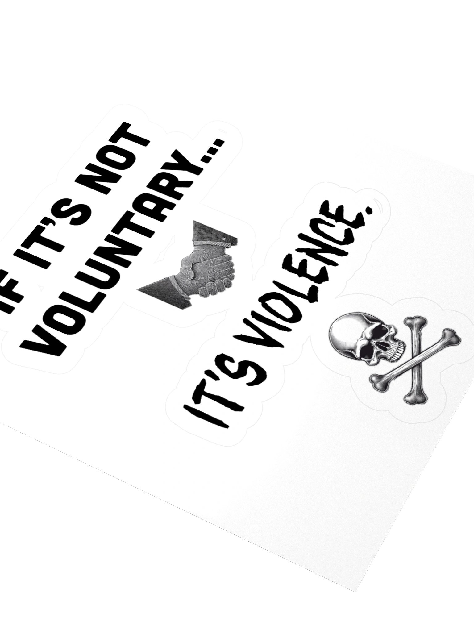 If It's Not Voluntary Sticker product image (9)