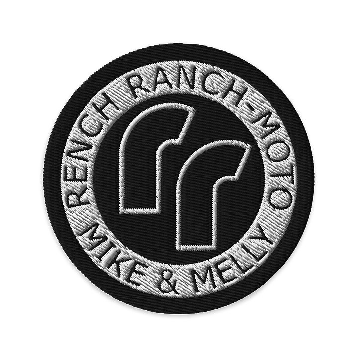 Rench Ranch Moto Embroidered Patch product image (1)
