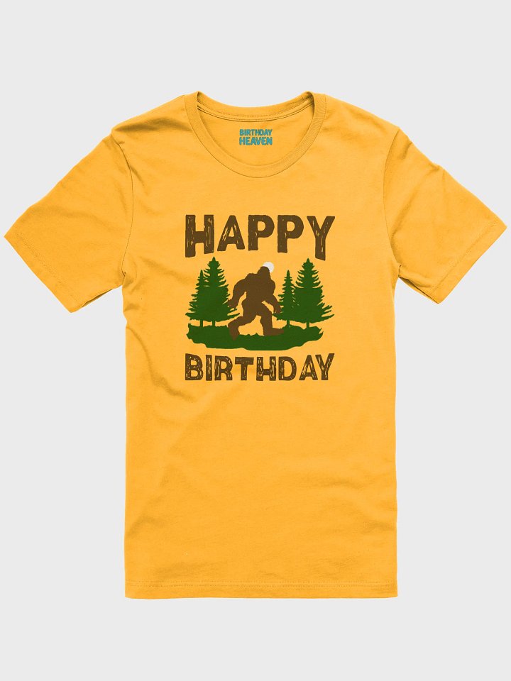 Happy Birthday (Bigfoot) T-Shirt product image (1)