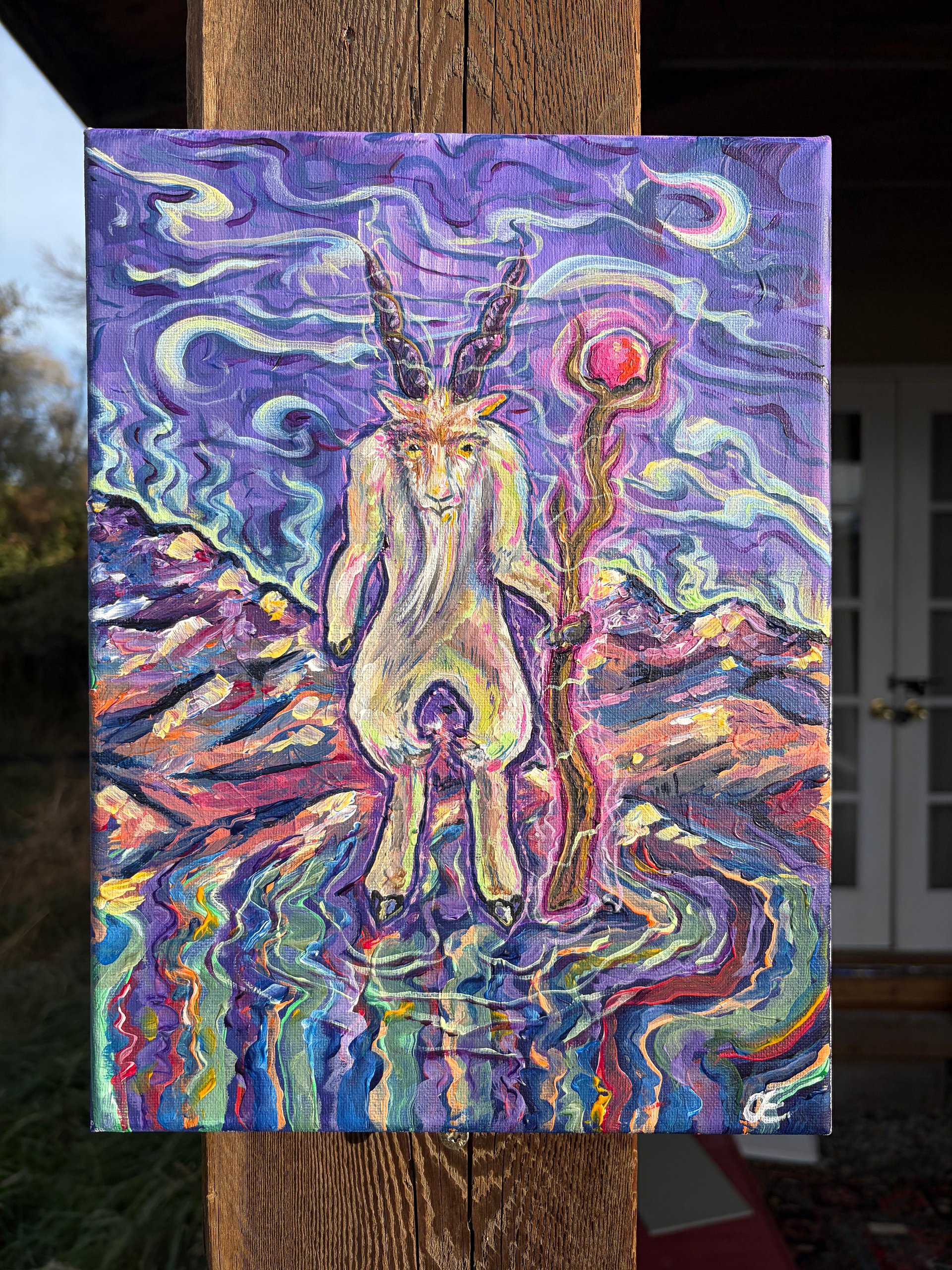 "He Is Risen" Original Acrylic Painting product image (1)