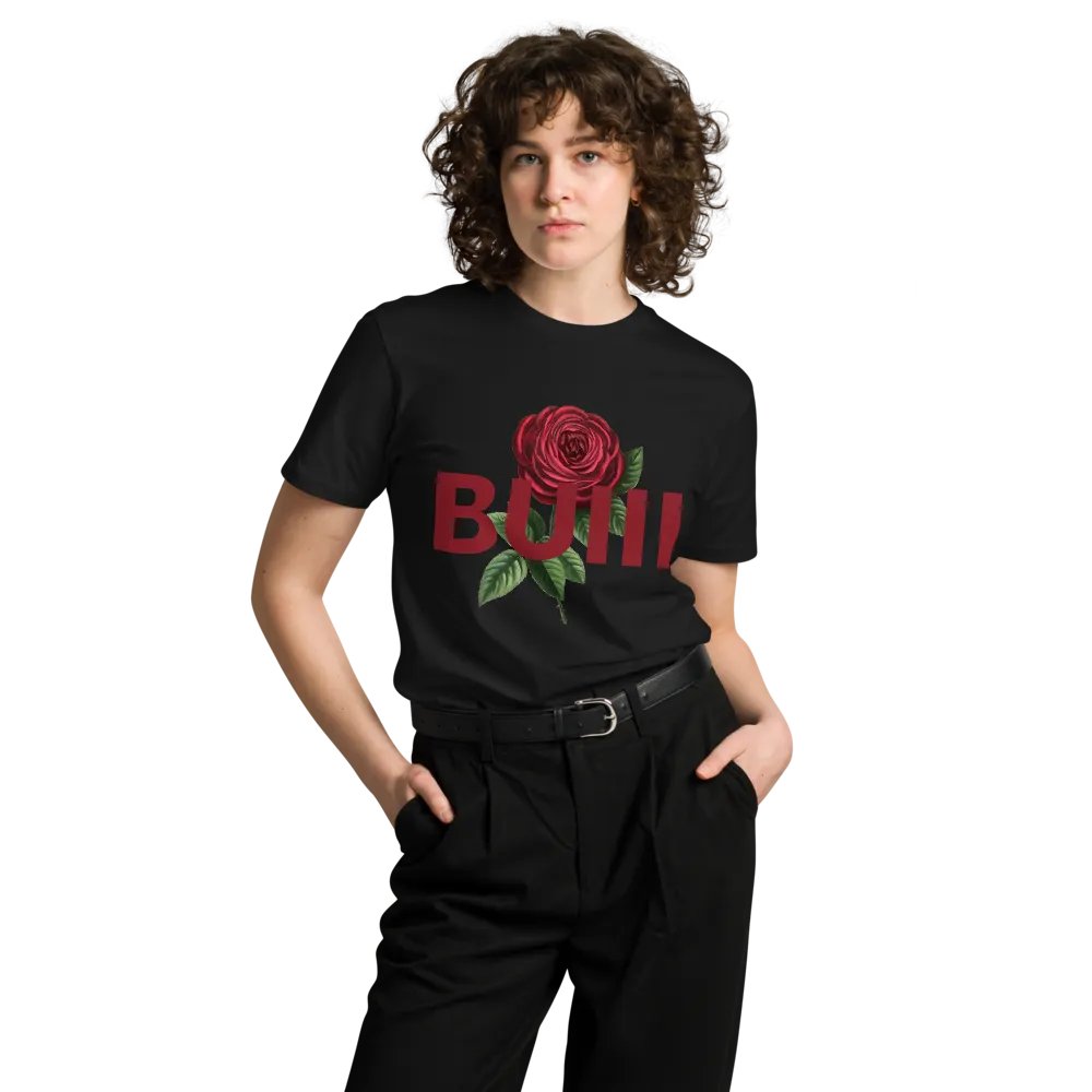 BUIII Logo Rose T-shirt product image (12)