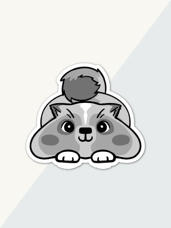 Cute Face | Vinyl Sticker product image (1)