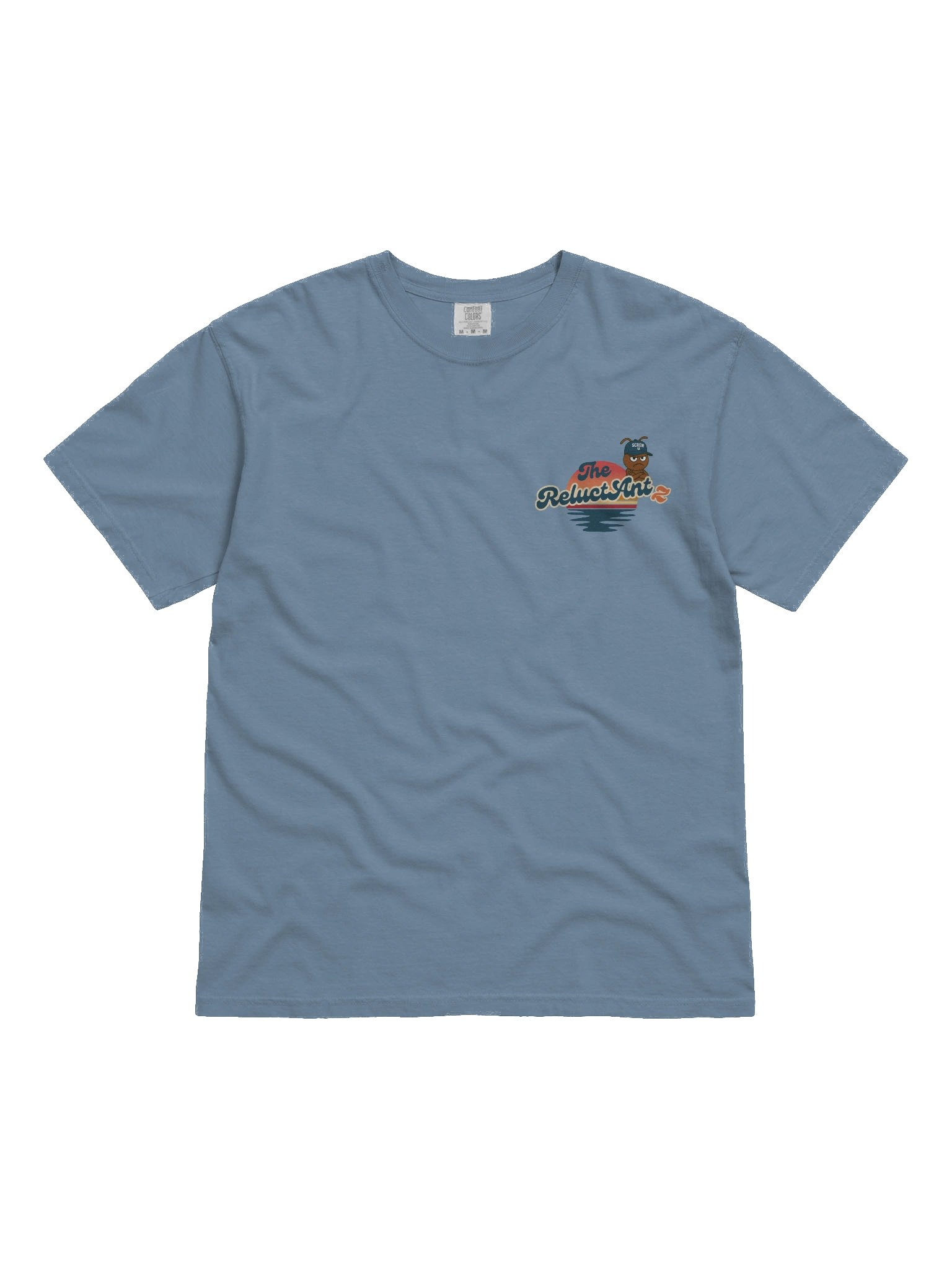 Screw U T-Shirt by The ReluctAntz - Ice Blue product image (1)
