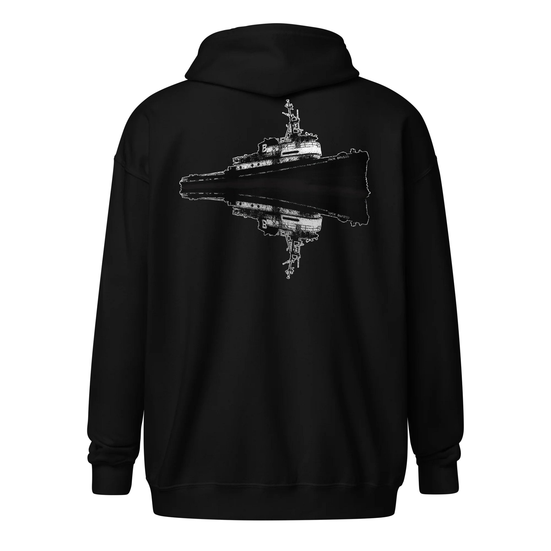 JACK Brusco & Reflection – Maritime Heritage | Twin Anchor Apparel Fog Harbor Line product image (1)