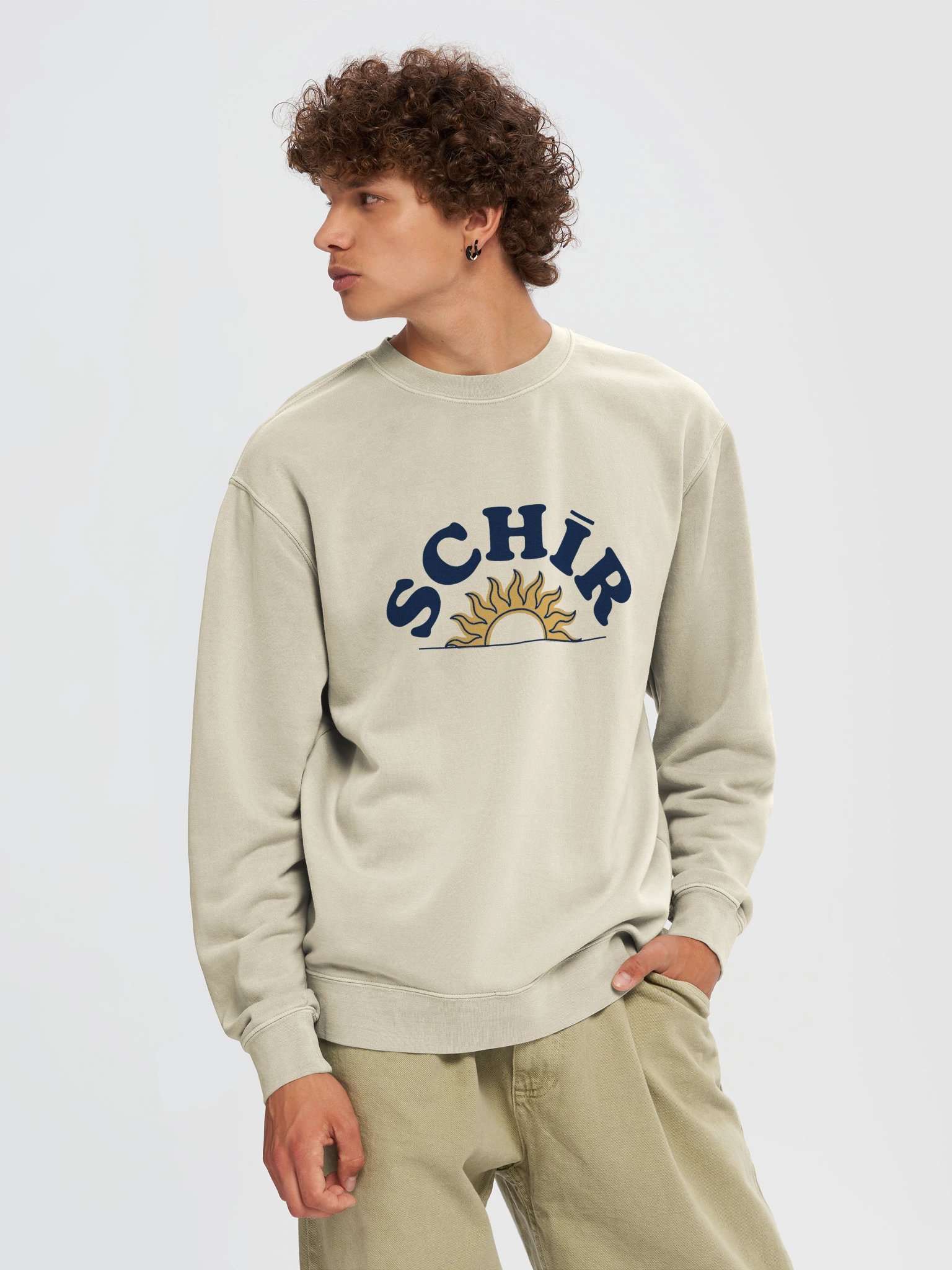 SUN ARC FRONT CREWNECK product image (57)
