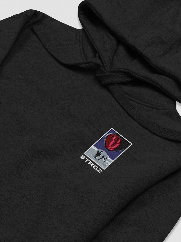 STRGZ HOODIE EMBROIDERED (DARK) product image (1)