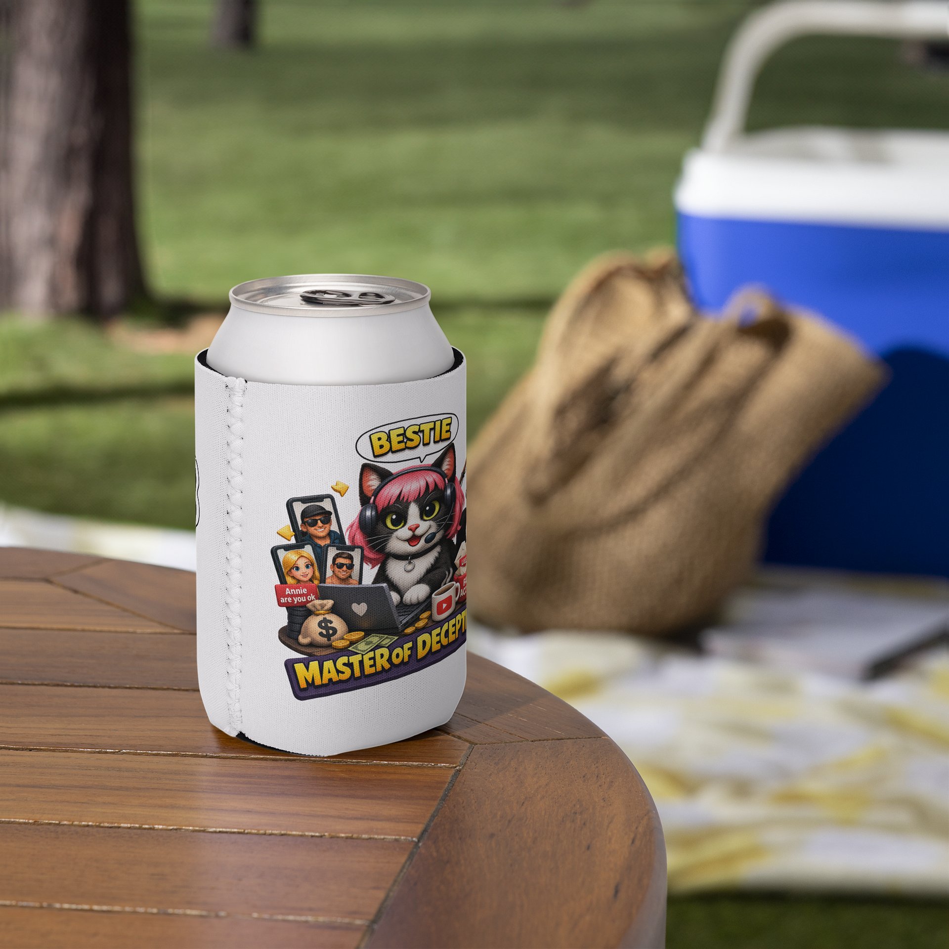 ''Master of Deception'' Coozie Can Cooler product image (9)