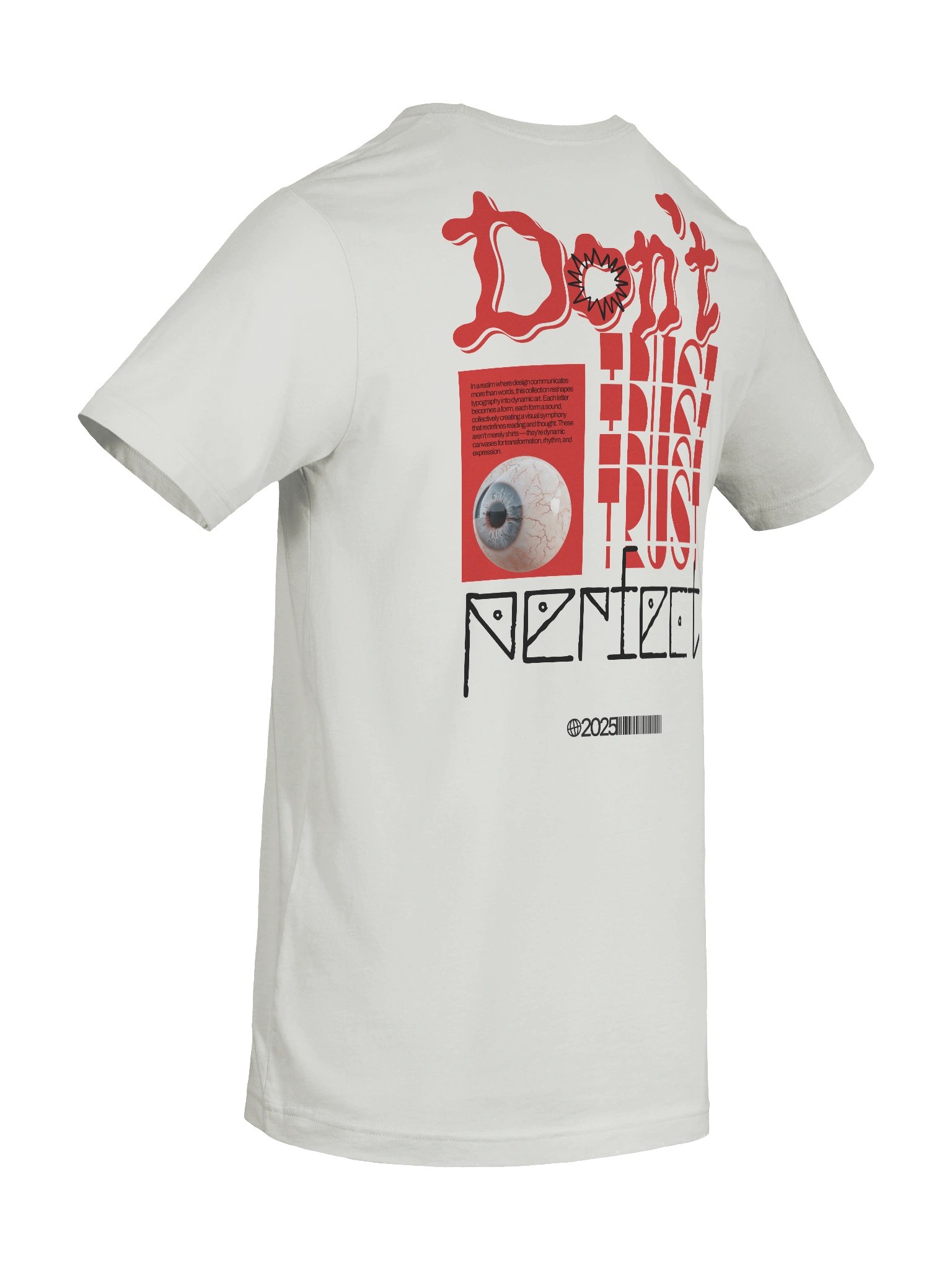 Don't Trust Perfect Typography Quote Graphic T-Shirt product image (10)