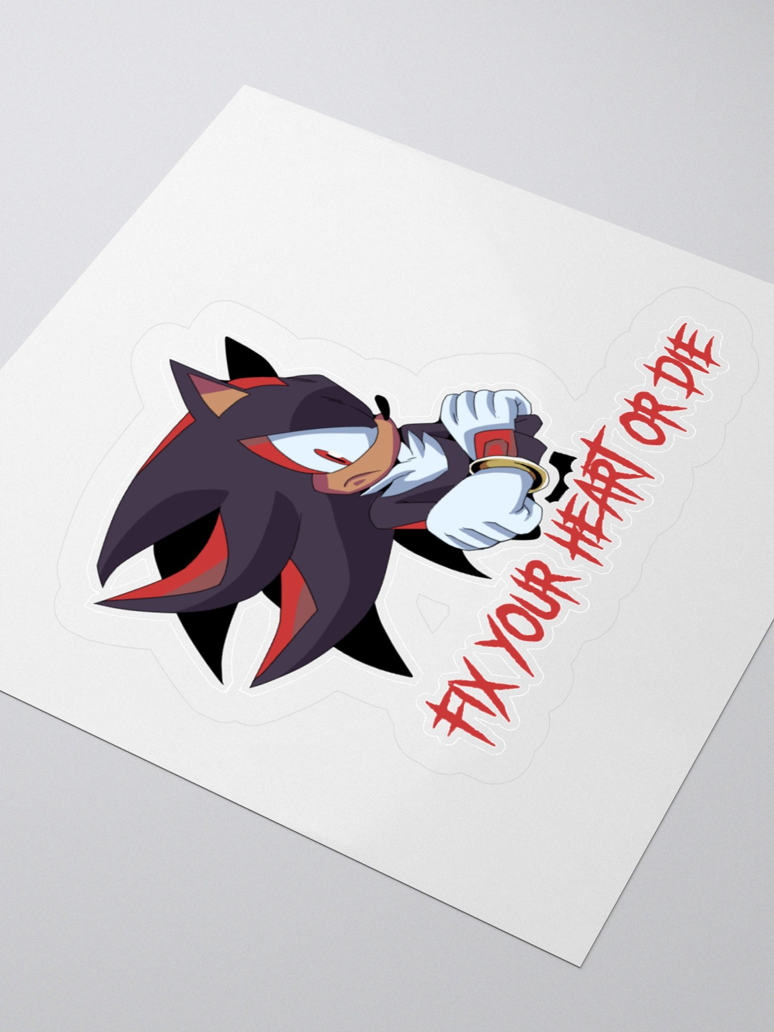 fix your heart - Shadow - sticker product image (7)