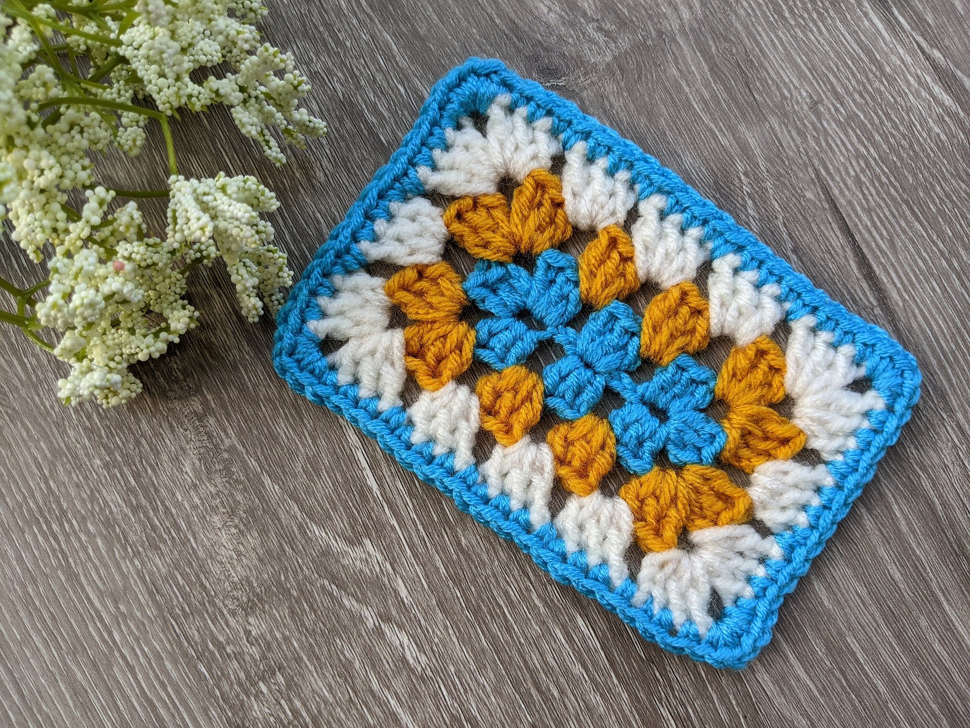 Lace Crochet Granny Rectangle Pattern product image (4)
