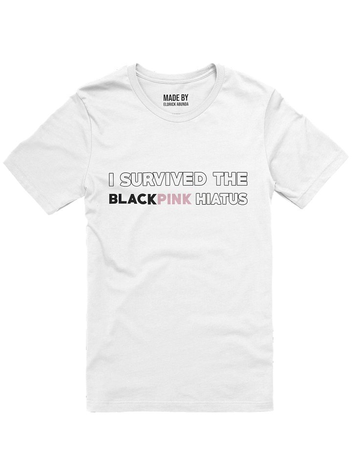 BLACKPINK Hiatus Survival White T-Shirt product image (1)