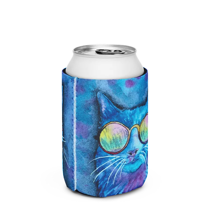 Willa the Wonder Cat — Custom Can Cooler product image (3)
