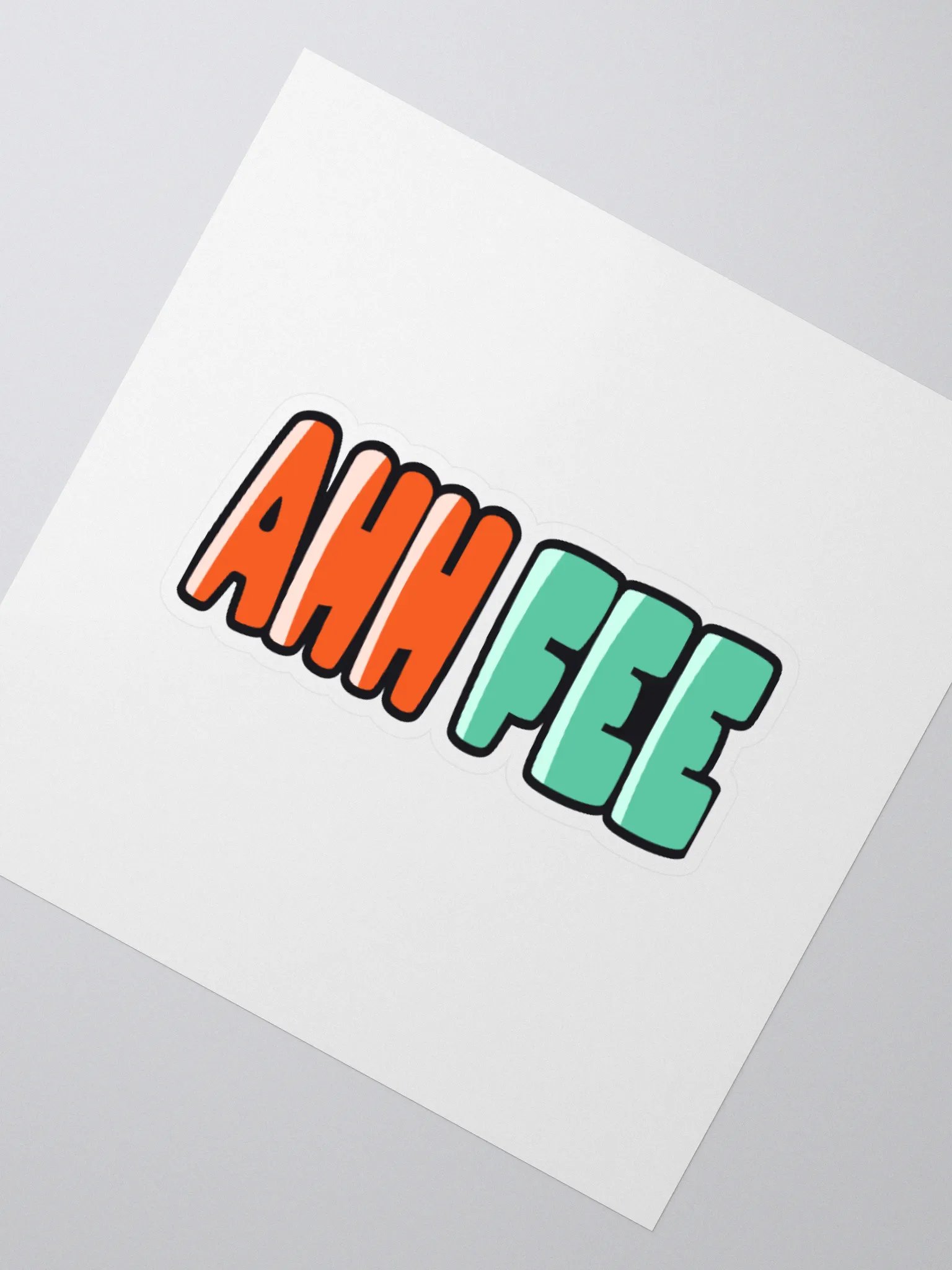 Ahh Fee Sticker product image (6)