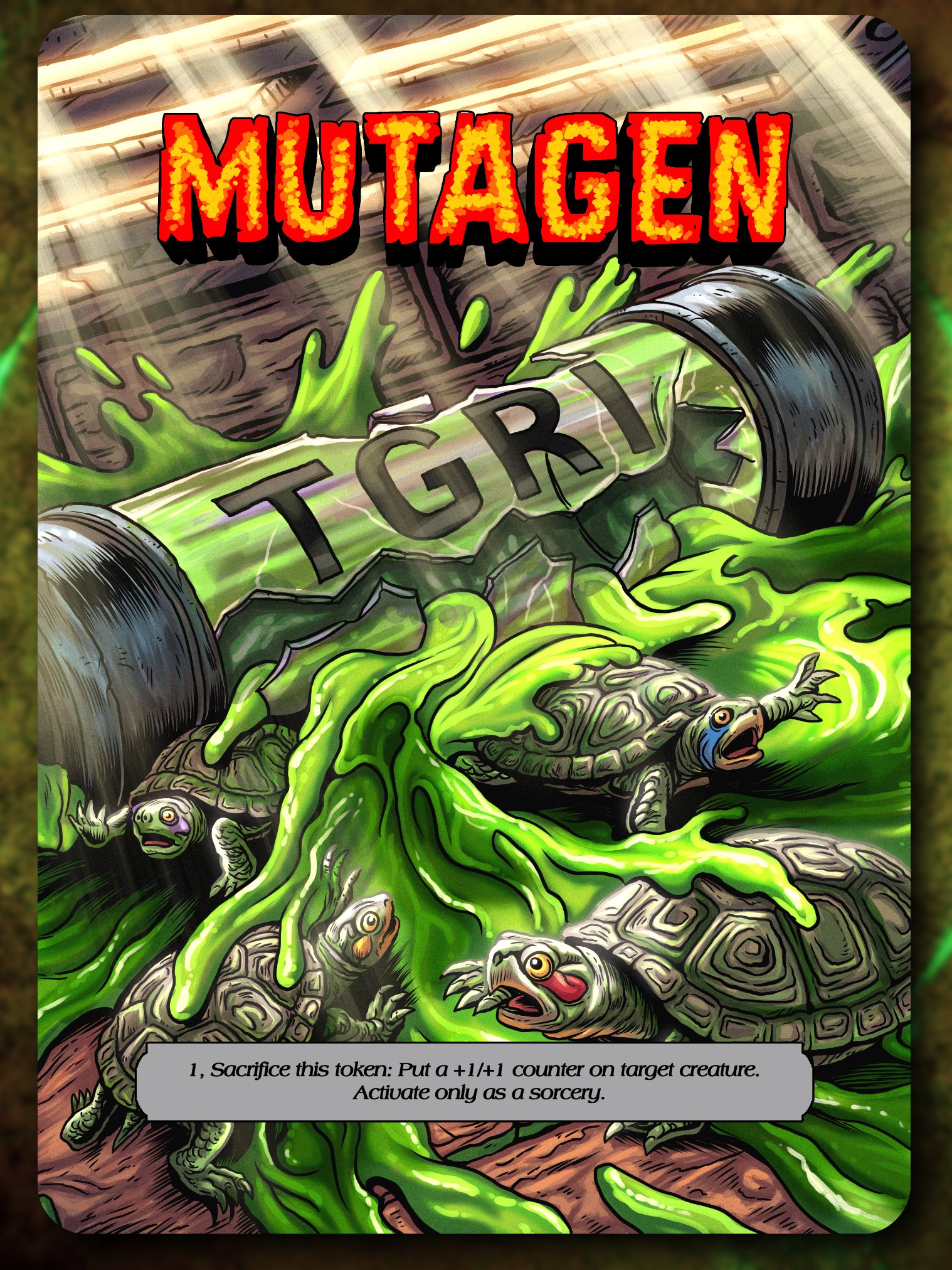Mutagen Full Art Token product image (1)