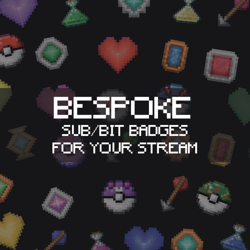 Bespoke Twitch Sub/Bit Badges product image (1)
