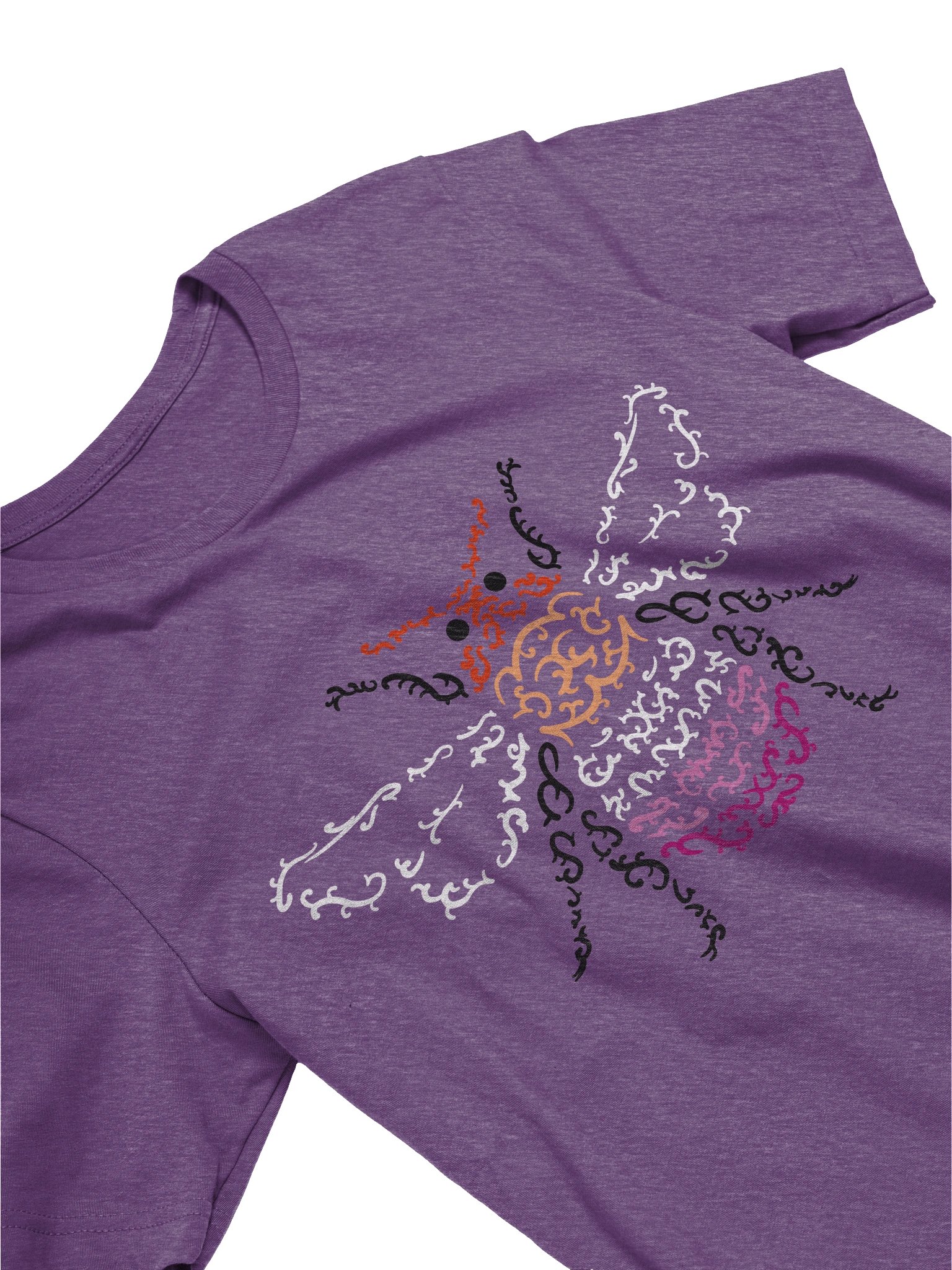 Lesbian Stripes Bumblebee Graphic Tee product image (8)