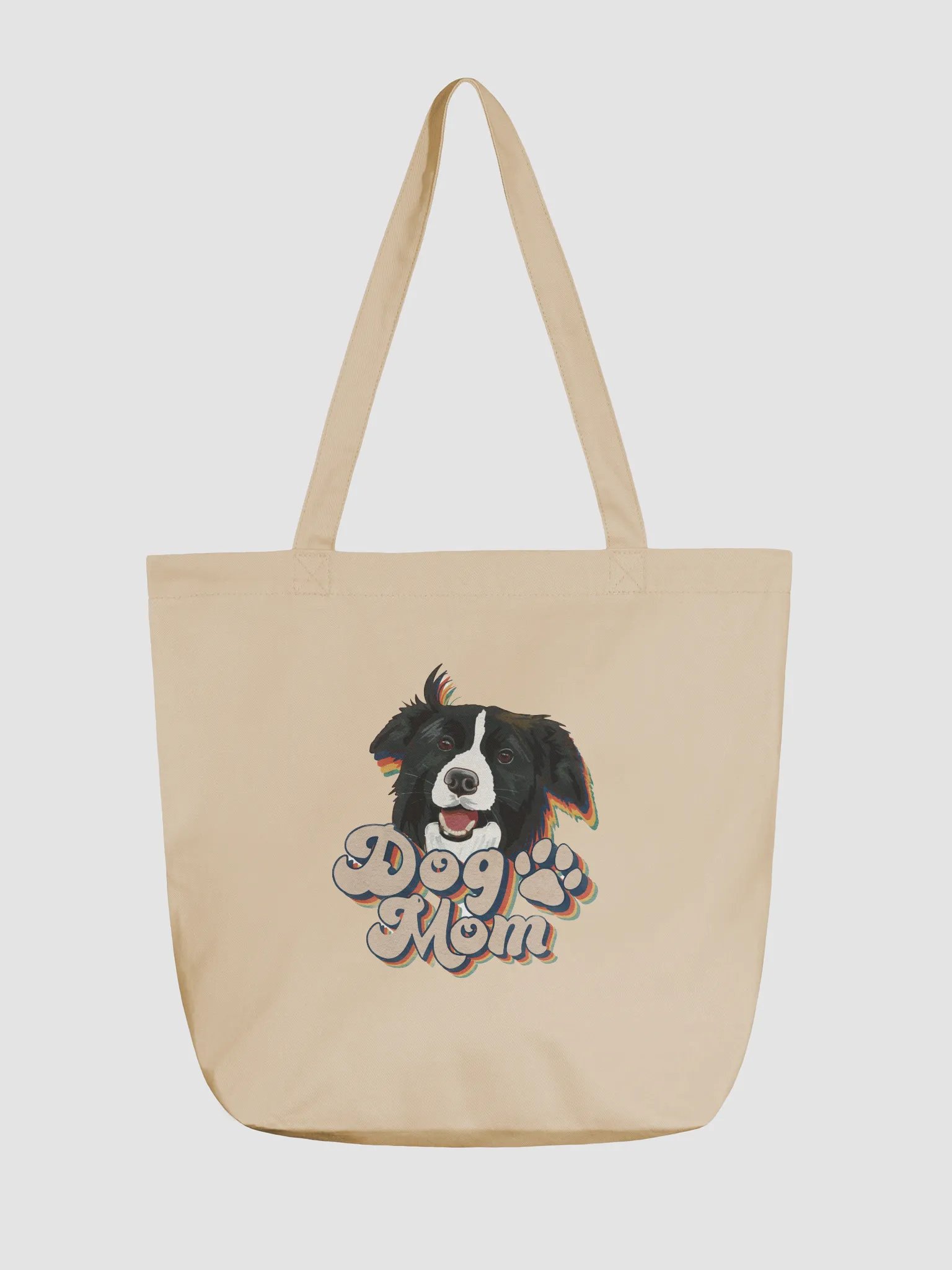 Border Collie Dog Mom Tote Bag product image (3)