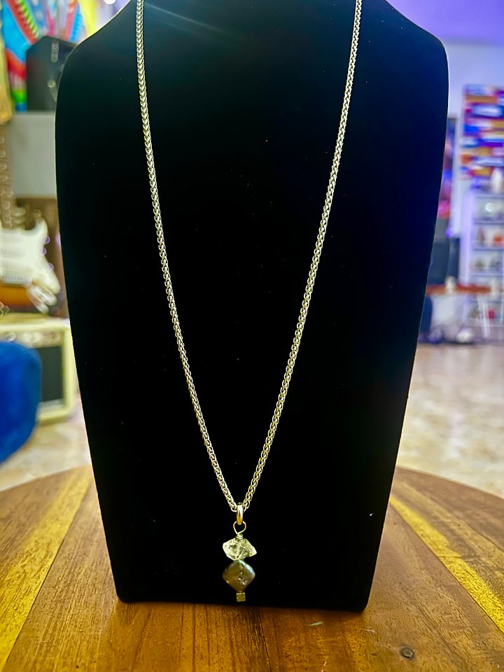 Herkimer, Coin Pearl and Pyrite Necklace product image (1)