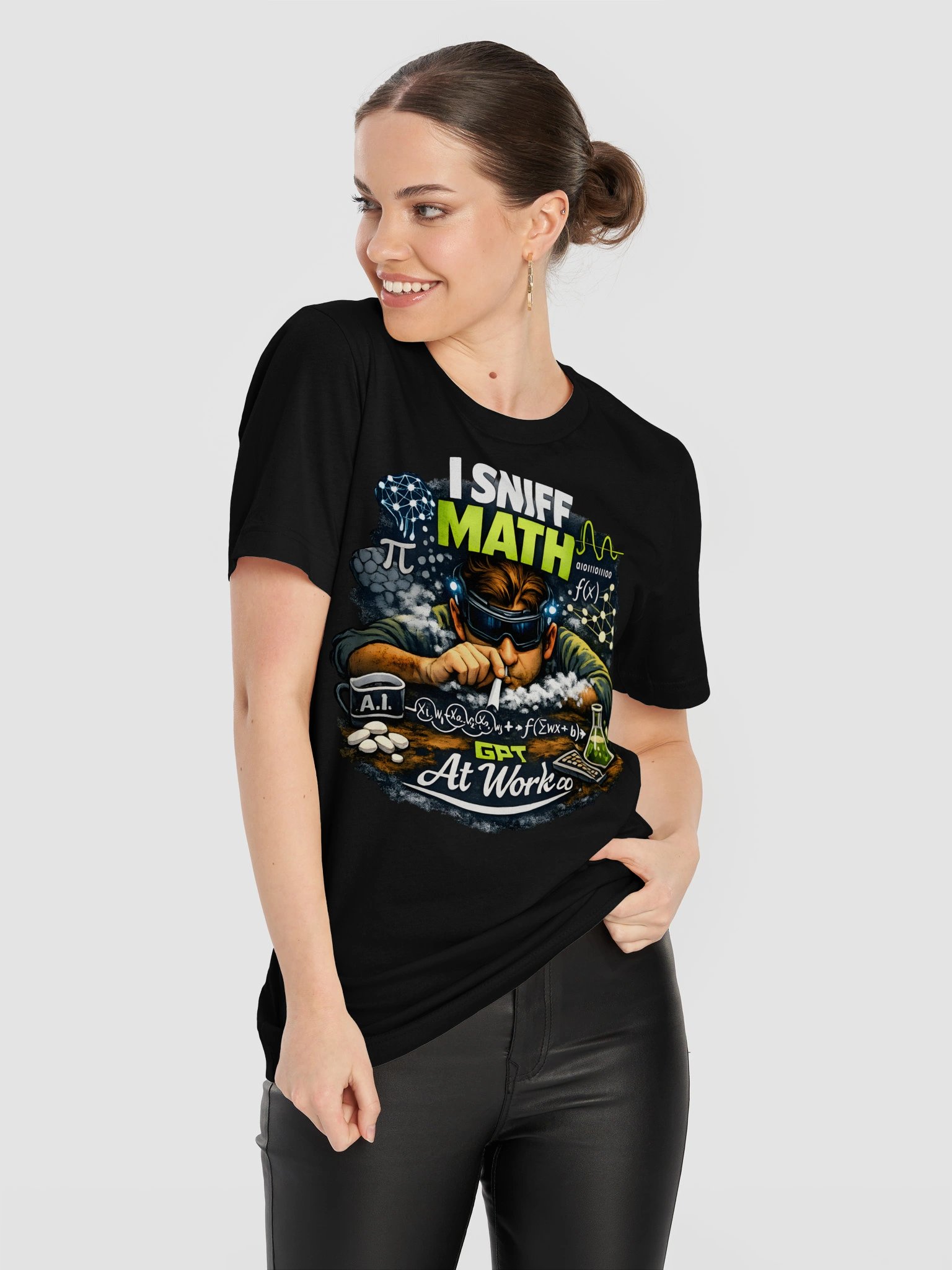 I Sniff Math GPT at Work Tee product image (61)