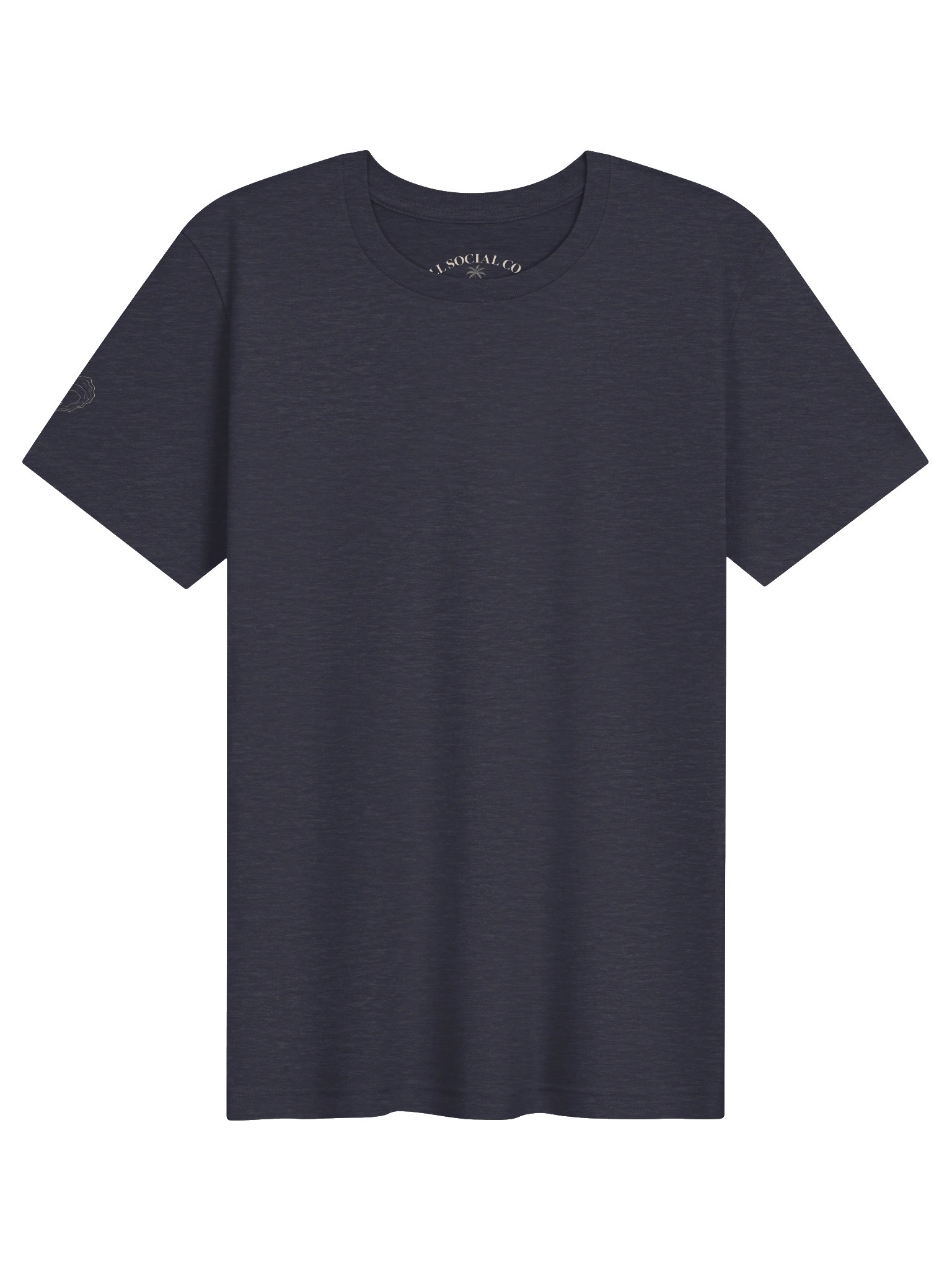 LL Social Co. Coastal Society Essential Tee — Oyster | Ivory product image (3)