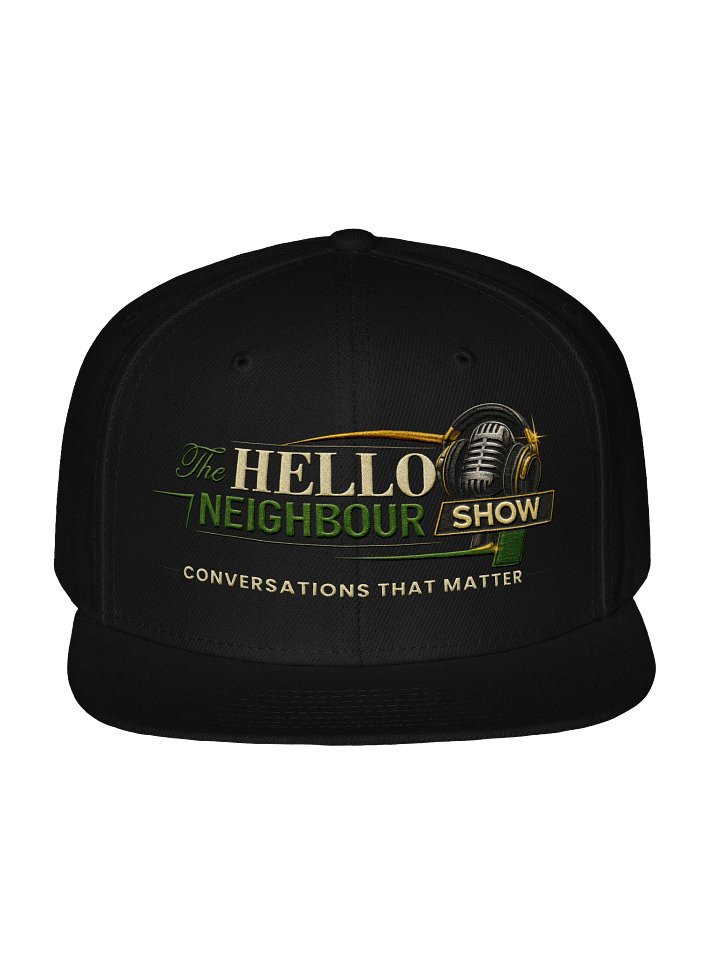 The Hello Neighbour Show™ Premium Embroidered OTTO Cap | Official Structured Snapback product image (1)