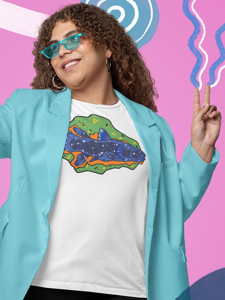 Vaporcoelacanth unisex supersoft t-shirt product image (1)