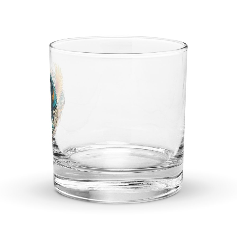 Phoenix vs Dragon Rocks Glass product image (2)