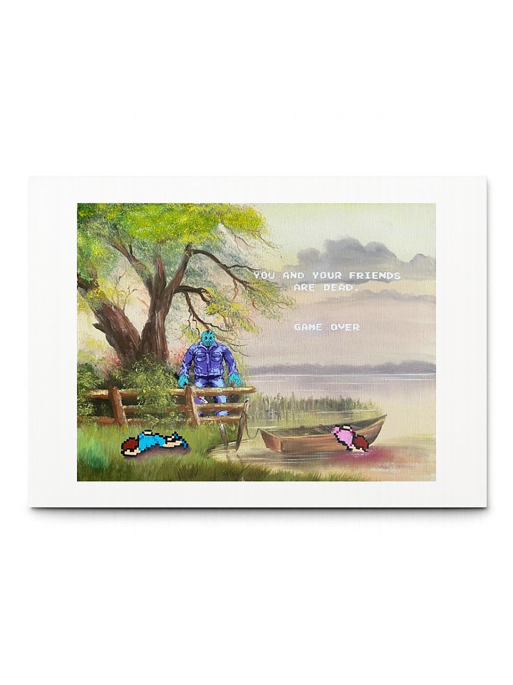 “Wish U Weren’t Here” Art Print product image (1)