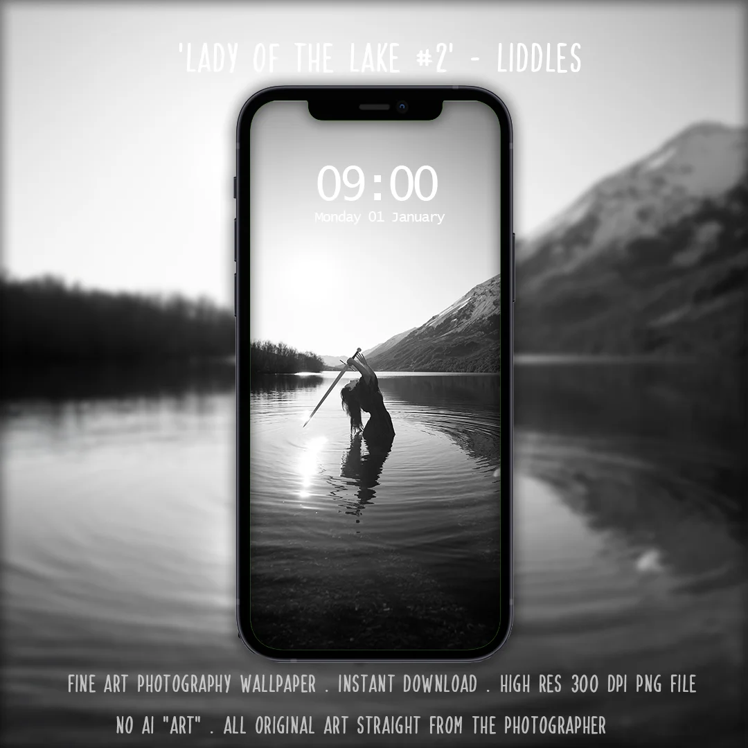 Lady of the lake #2 by Liddles phone wallpaper product image (1)