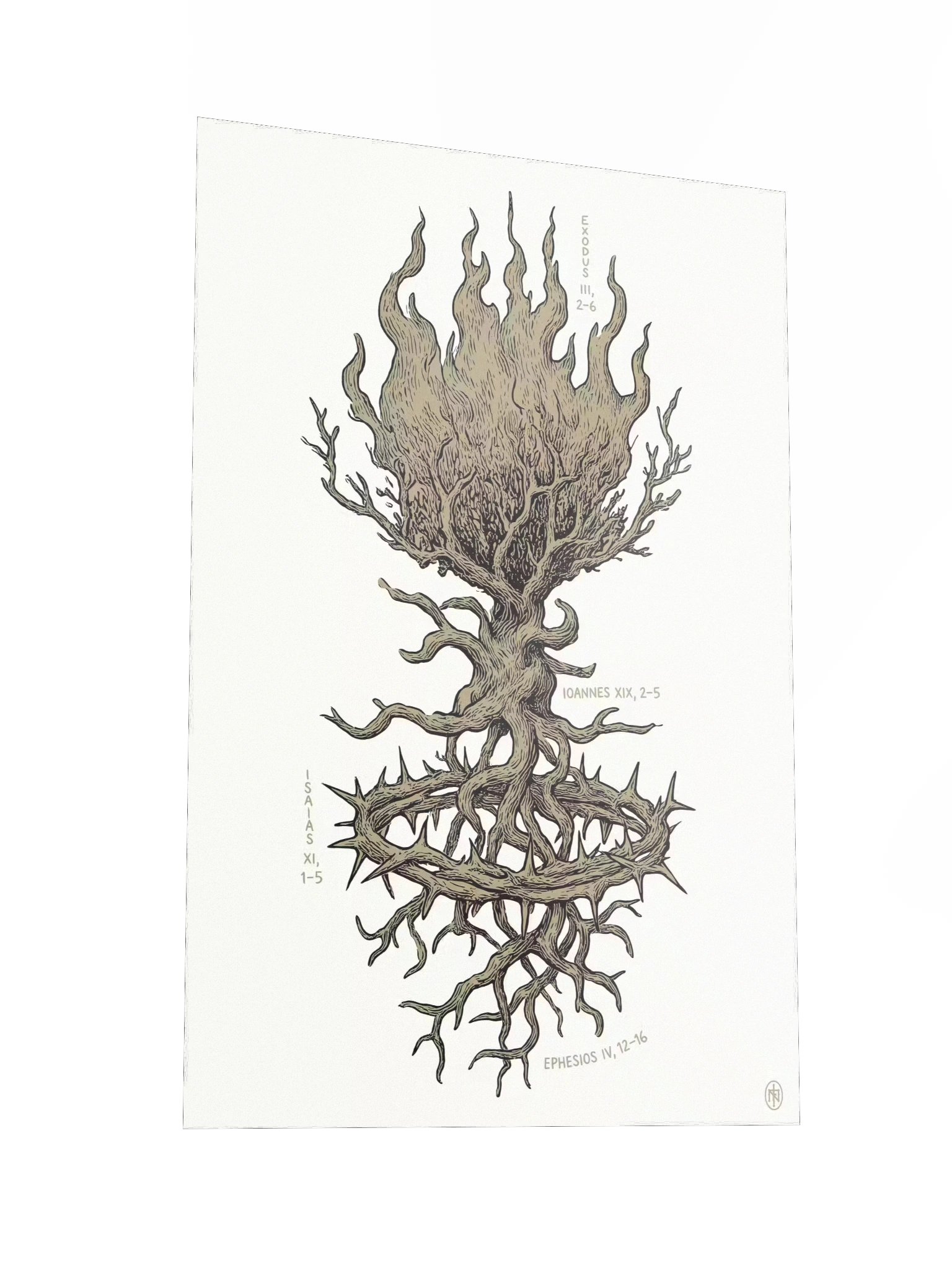 FIRE, CROWN, ROOT (Art-Print) product image (2)