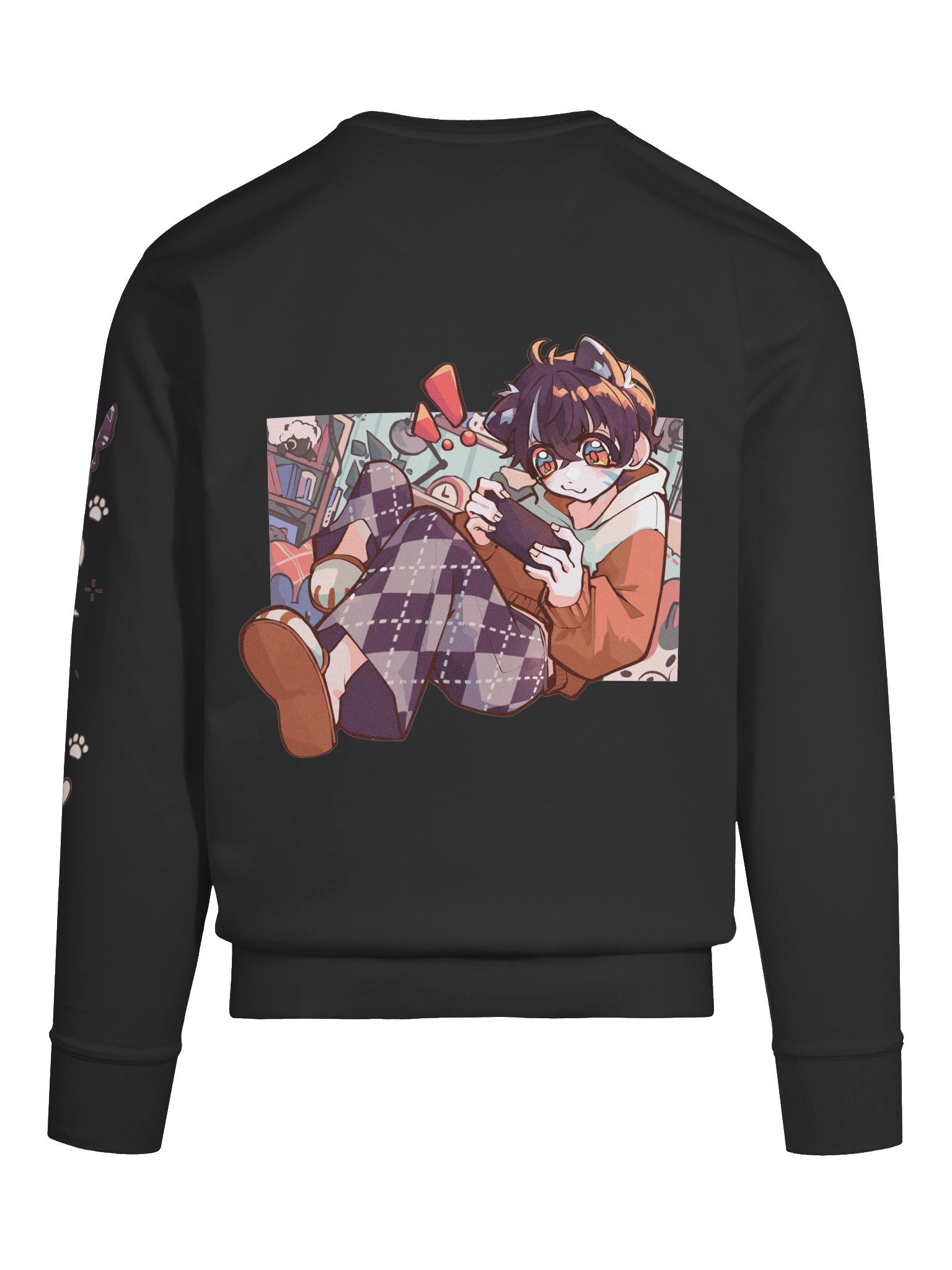 Gamer Cat Sweatshirt product image (9)