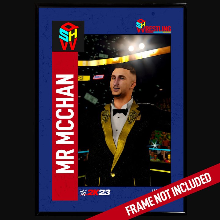 MR MCCHAN QSHW COMMEMORATIVE TRADING CARD - WWE2K23 product image (2)