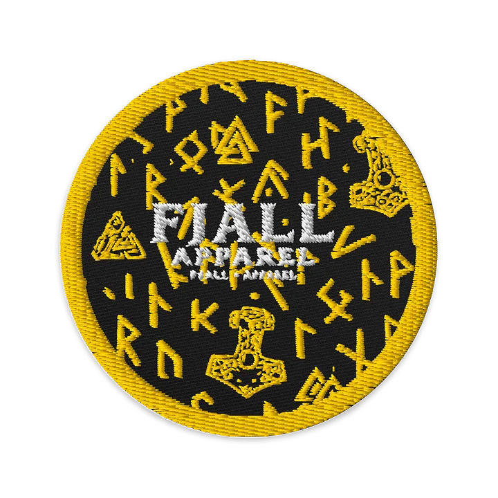 Fjall Apparel Rune Embroidered Patches product image (1)