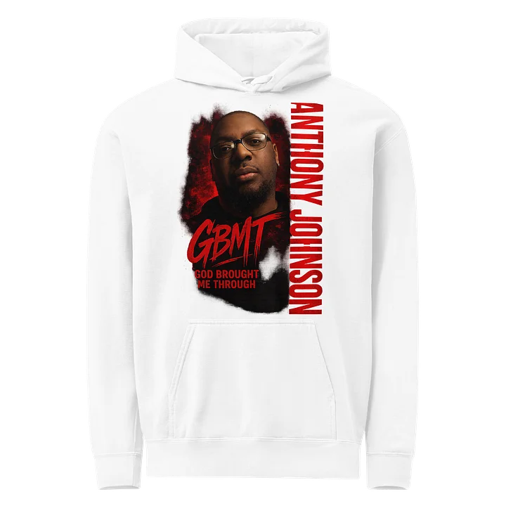Anthony Johnson Signature Hoodie – God Brought Me Through product image (1)