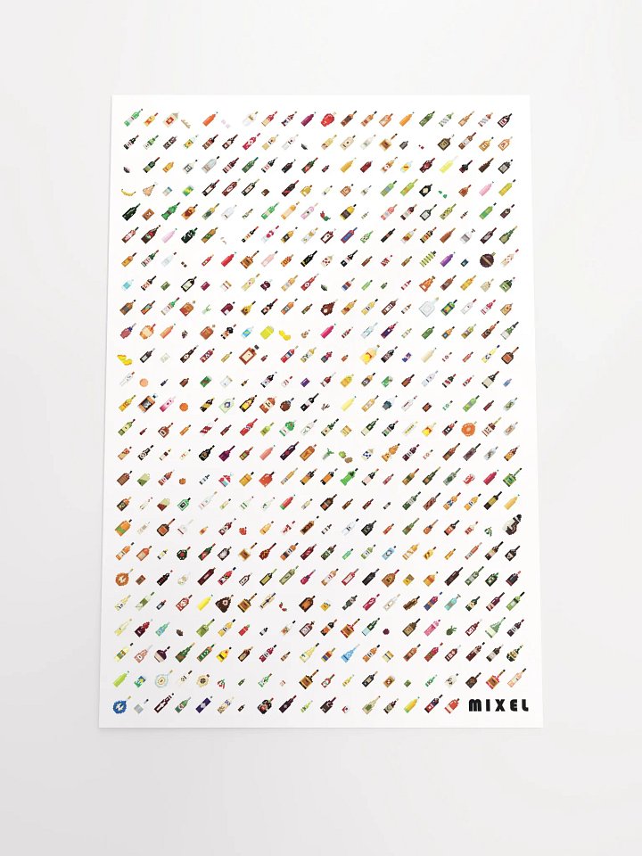 Mixel Bottle Poster product image (1)