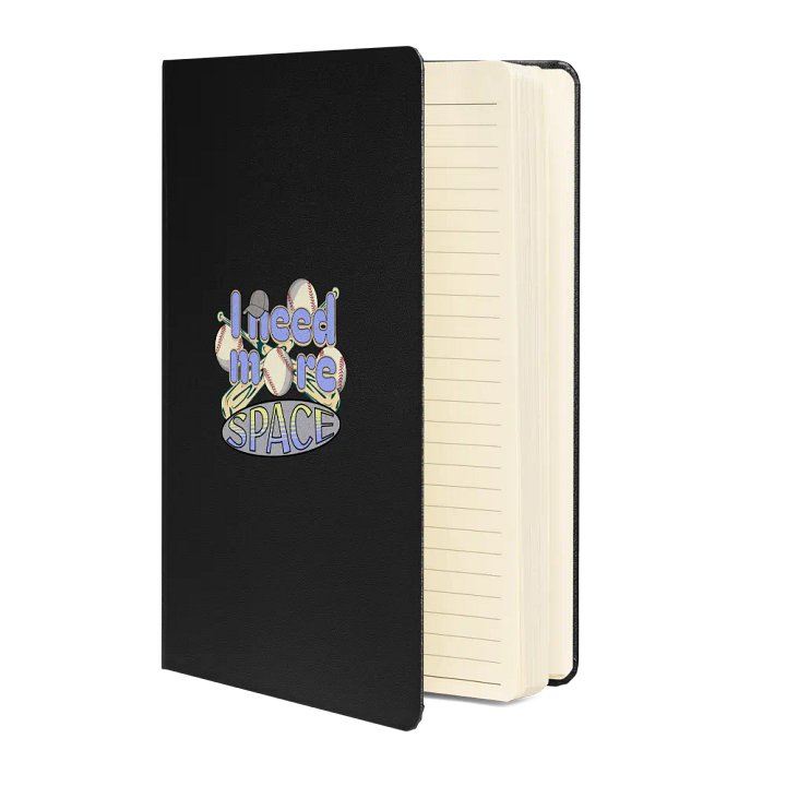 I Need More Space Baseball Diamond Dreams Hardcover Journal product image (2)