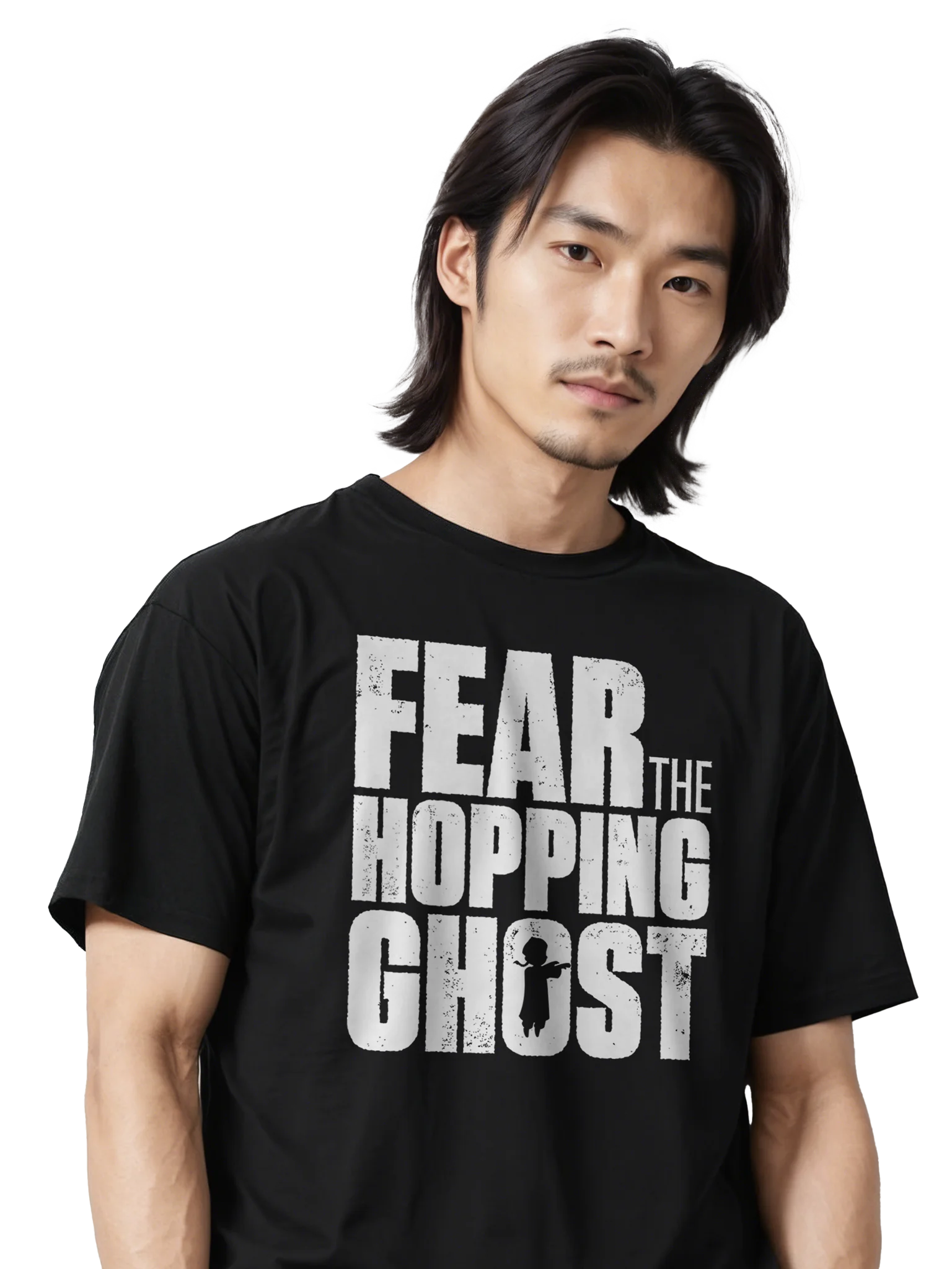 FEAR THE HOPPING GHOST Unisex T-Shirt product image (2)