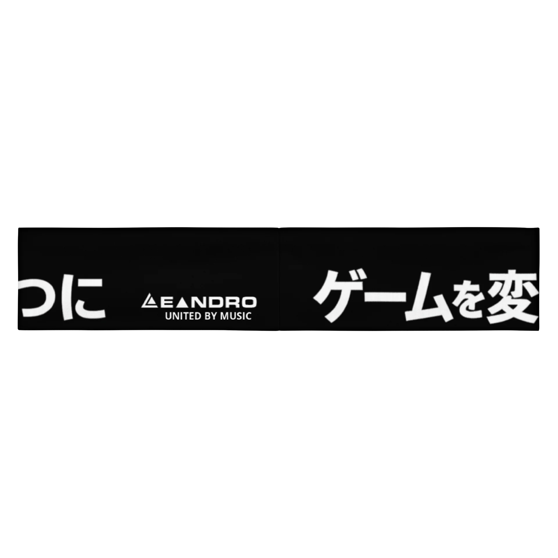 LEANDRO DE LA VEGA HEADBAND BLACK WE CAME TO CHANGE THE GAME UNITED BY MUSIC JAPAN product image (5)