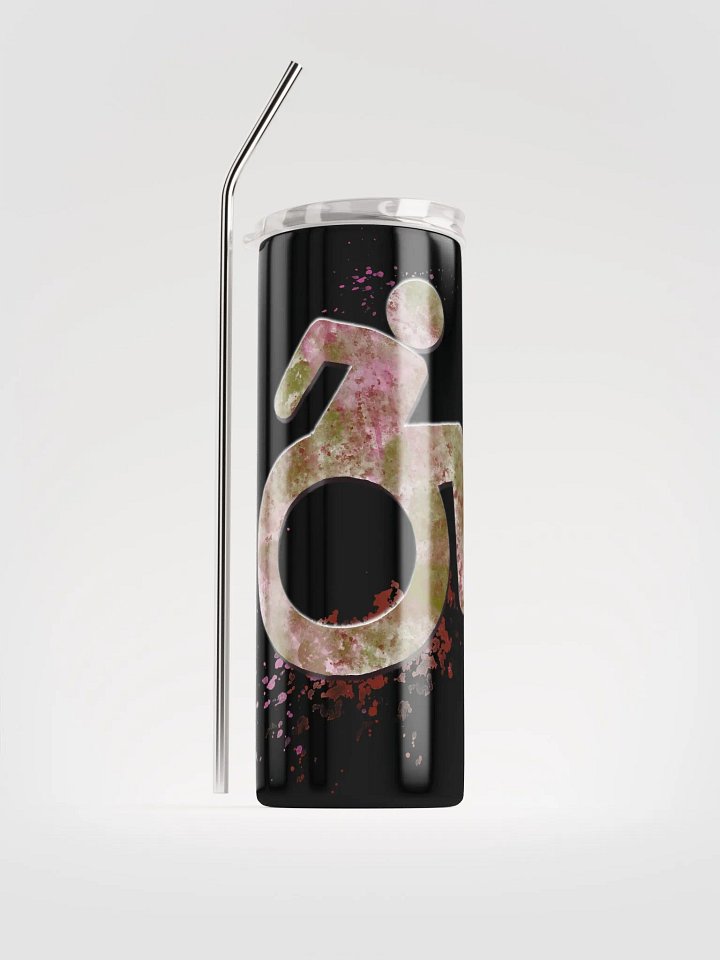 Wheelie, Pink Splash SS Tumbler product image (1)
