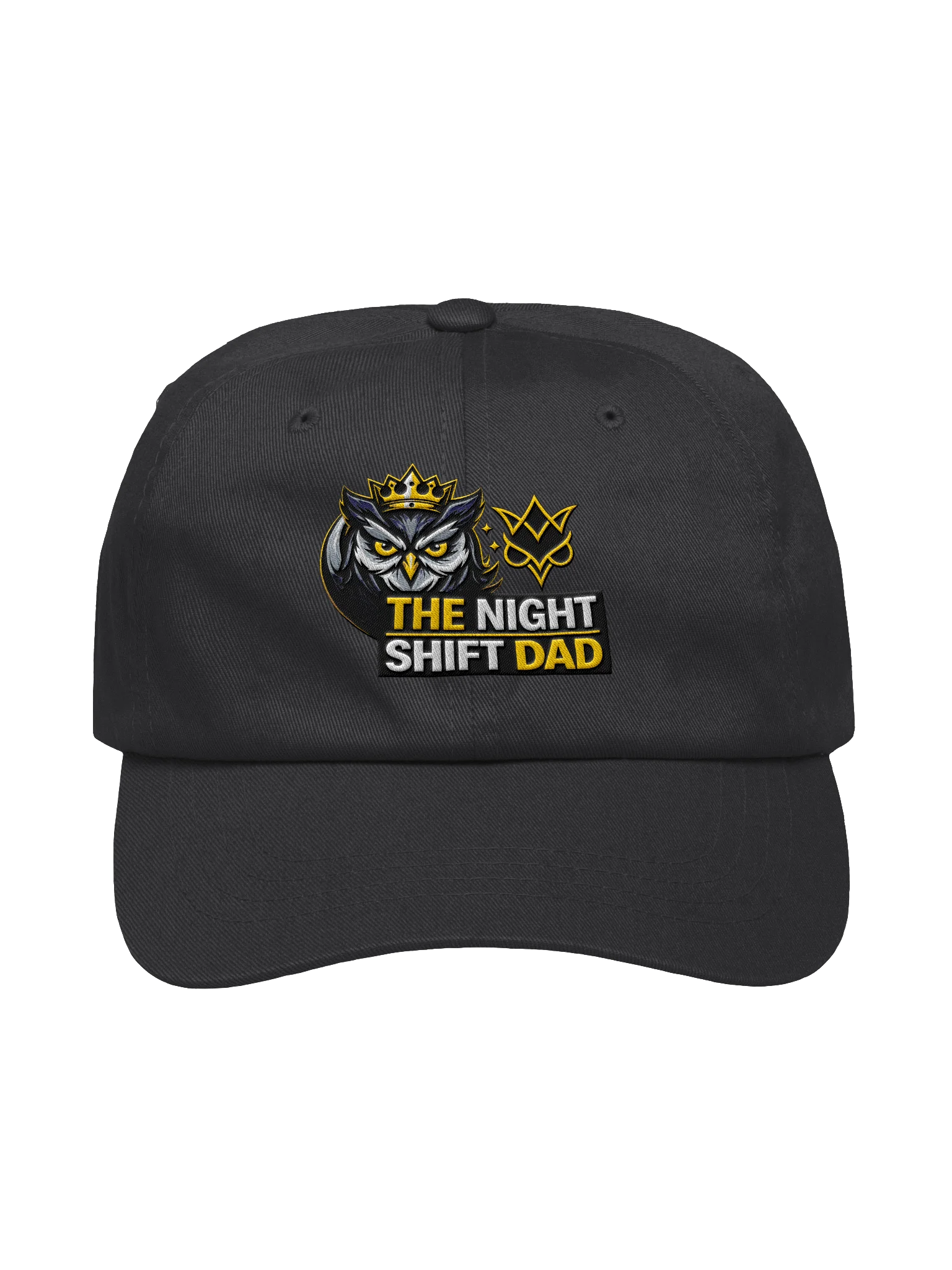 The Night Shift Dad Crown Logo Hat product image (1)