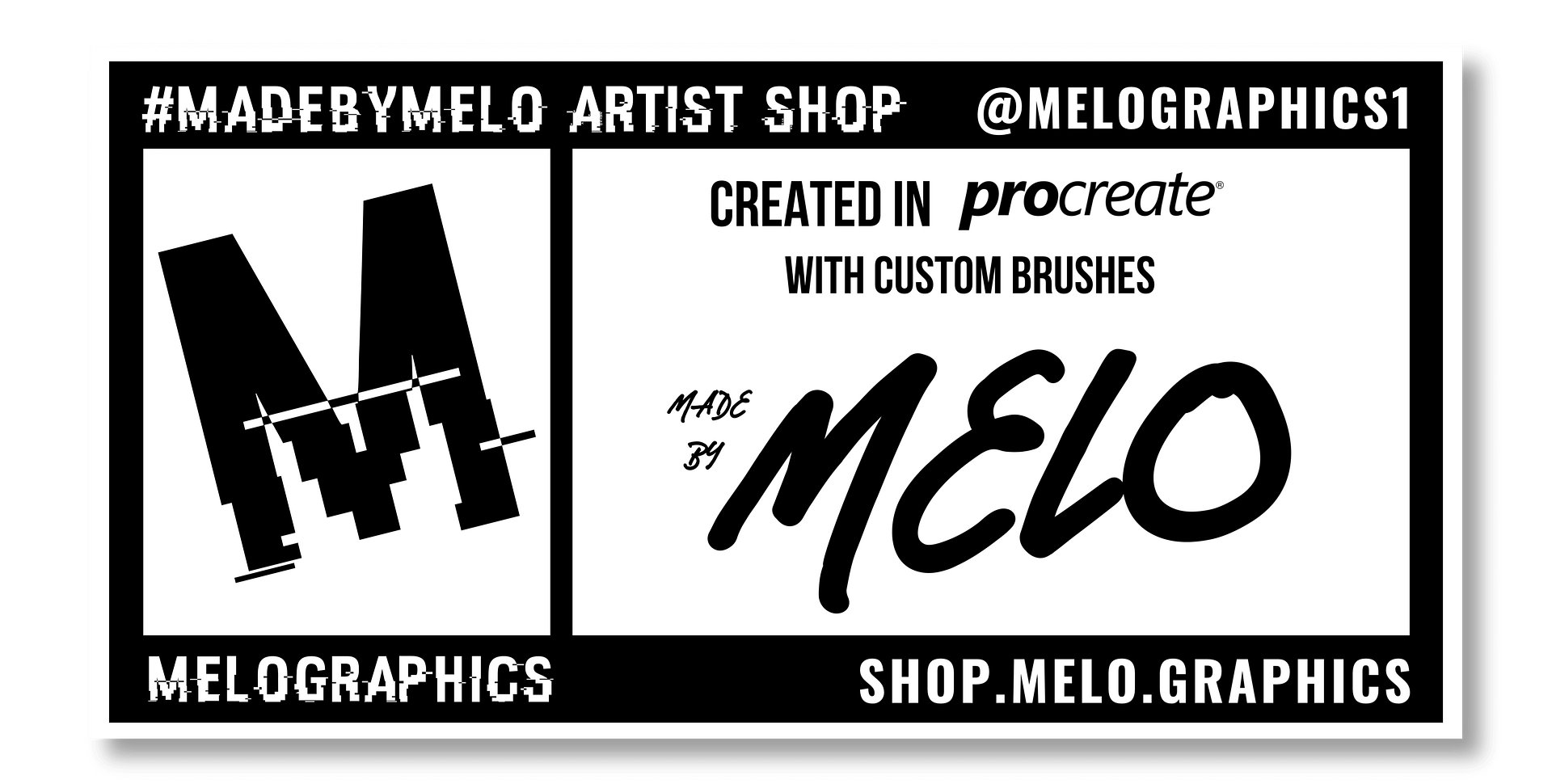 Checked Out 🏁 Procreate Brush Set | #MadeByMELO product image (5)