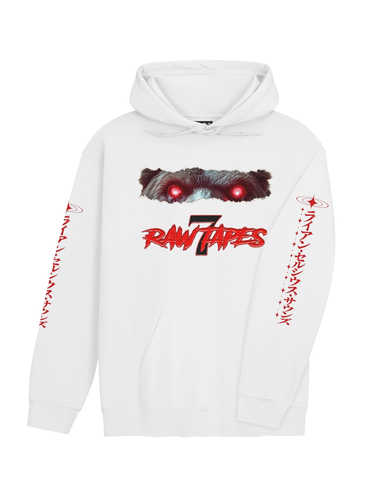 RAW TAPES 7 Graphic Hoodie | All Eyes On ME product image (13)