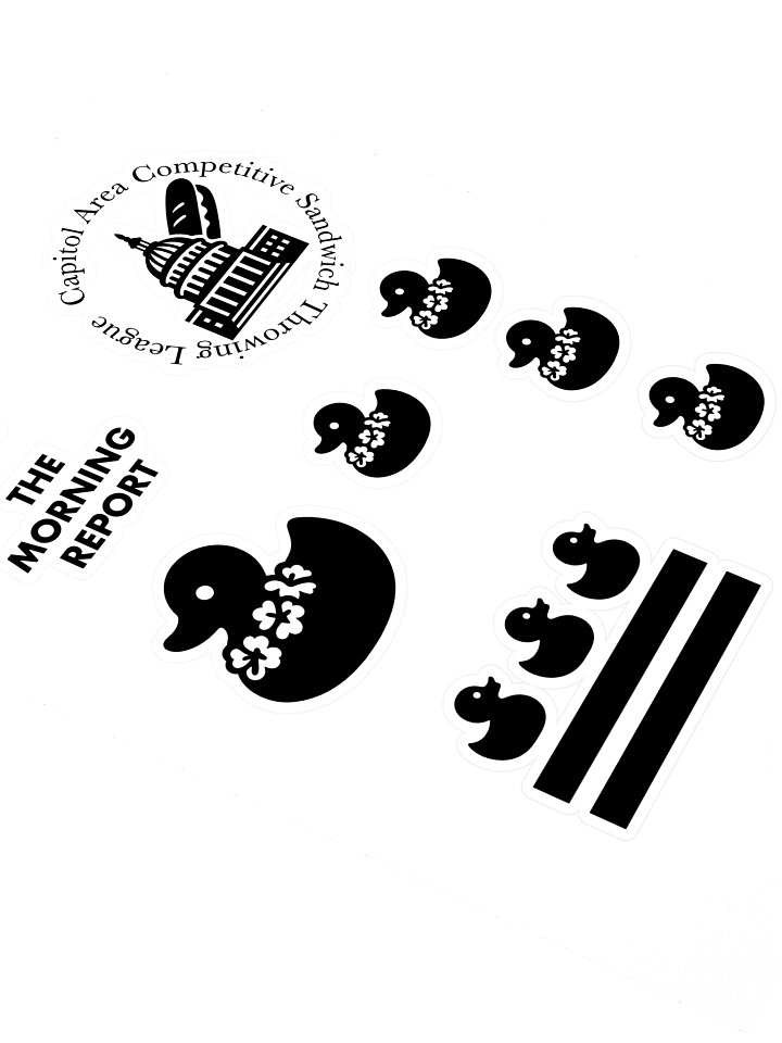 Morning Report Stickers!! product image (2)