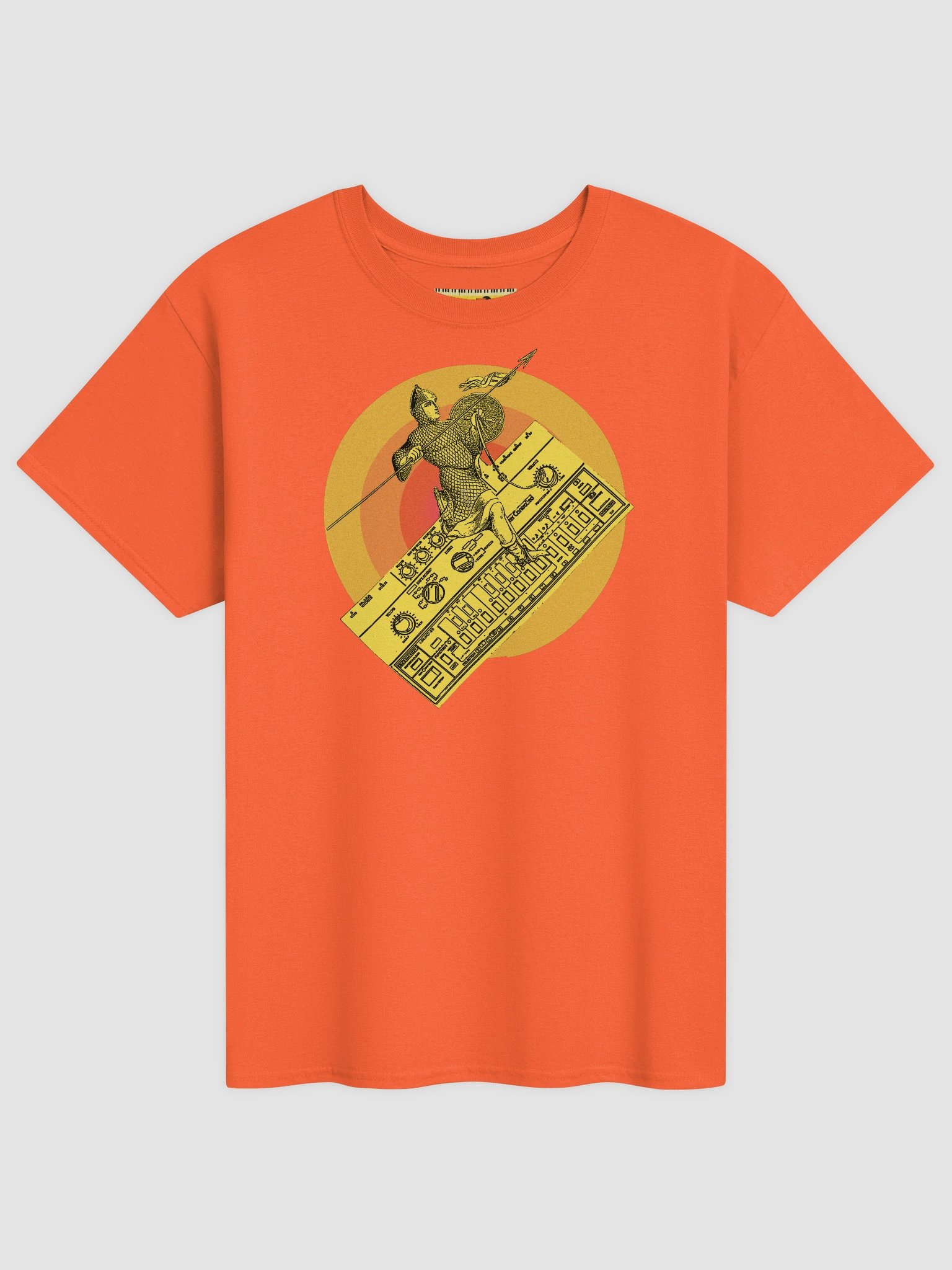 Ride the Liquid Pulse II, (tb-3-0-3 tribute) by Frank Fonik, Techno EDM Unisex t-shirt product image (1)