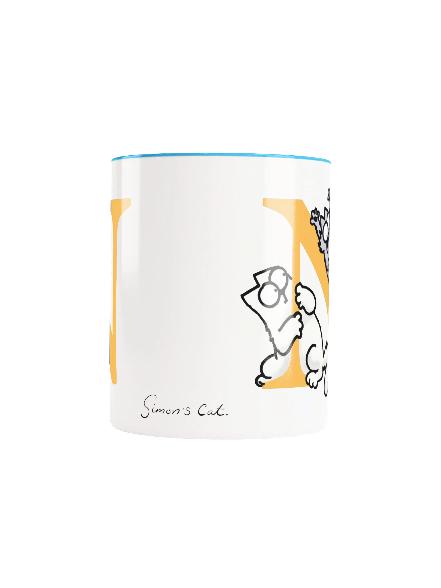 Cat Monogram Mug - N product image (5)