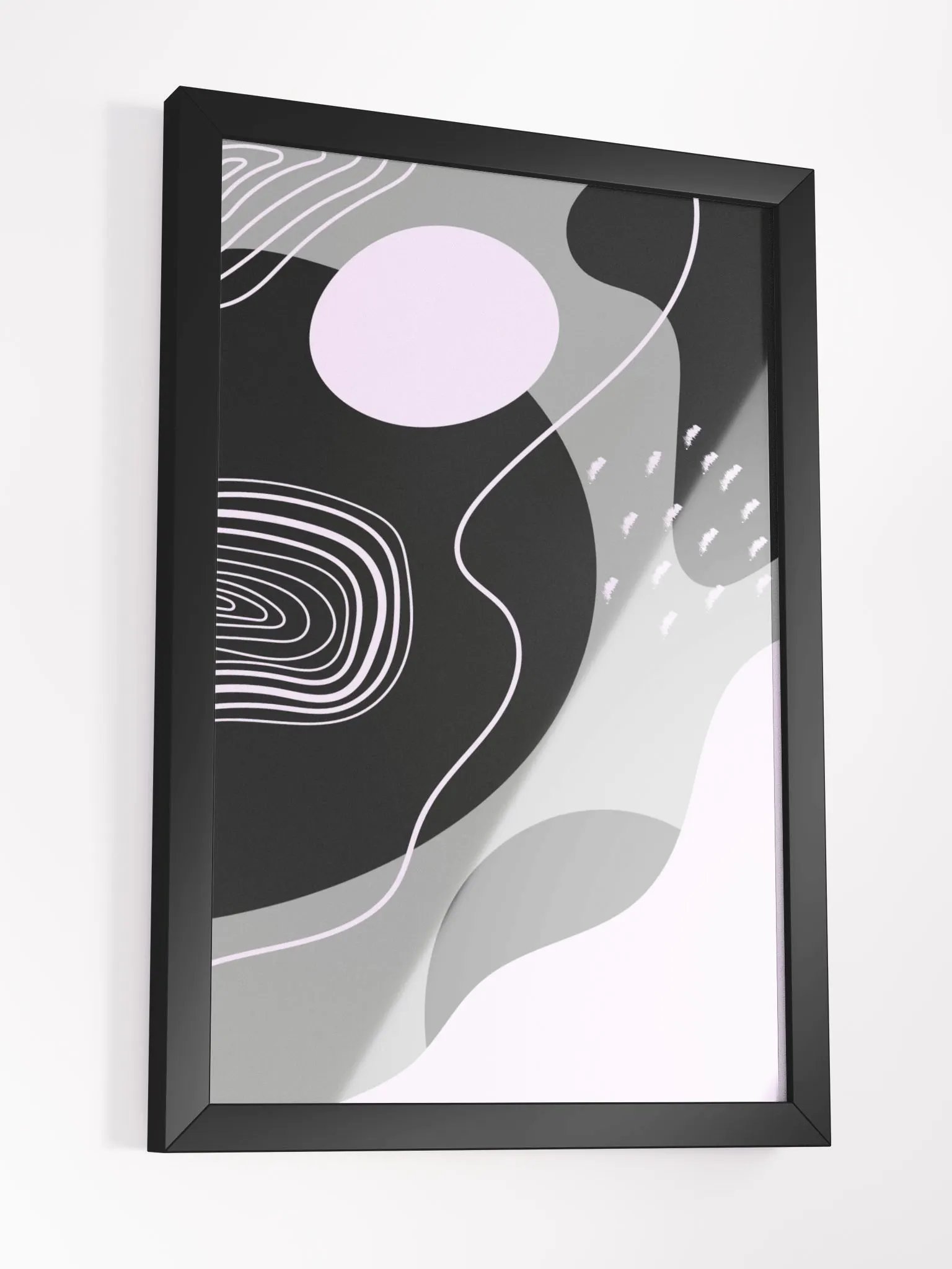 Abstract Minimalist Framed Poster product image (10)